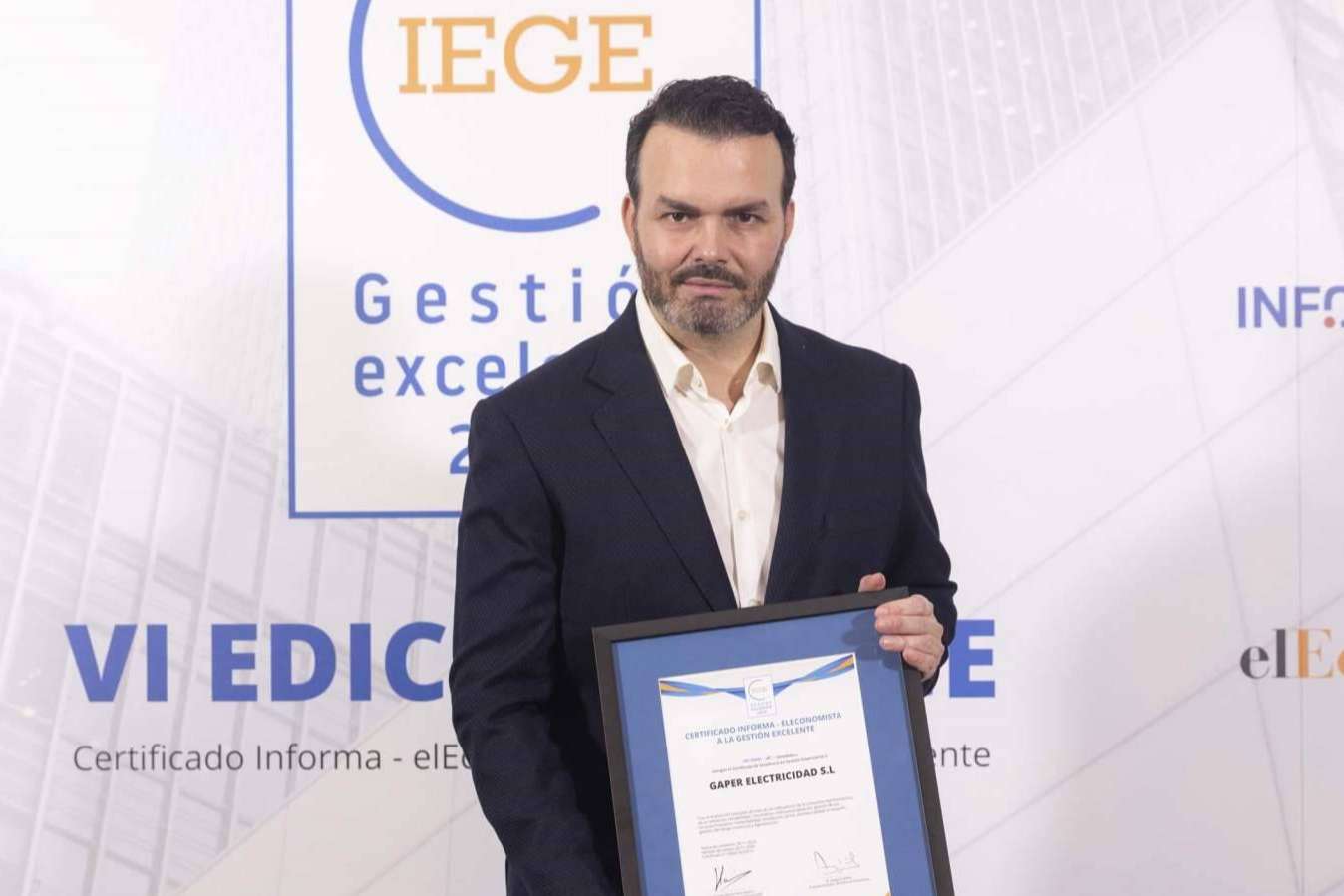 GaperElectricidad.es se hace con el premio excelencia empresarial