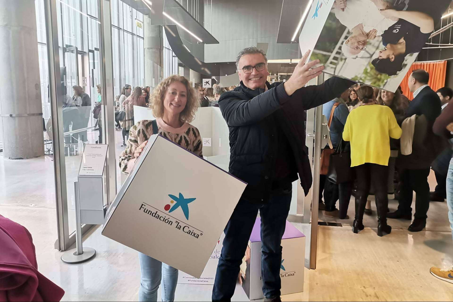 La Fundación 'La Caixa' destaca el trabajo de Hogar de Tardes Mamá Margarita, una obra social financiada por Rioma