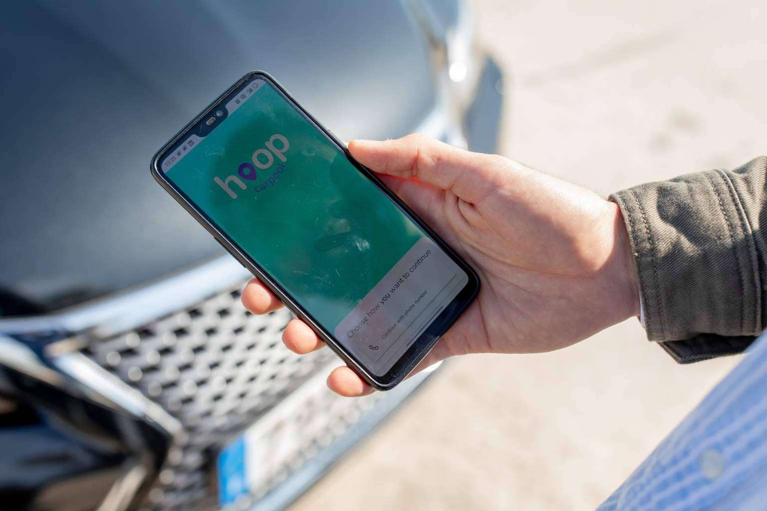 Hoop Carpool, una aplicación para compartir coche Madrid
