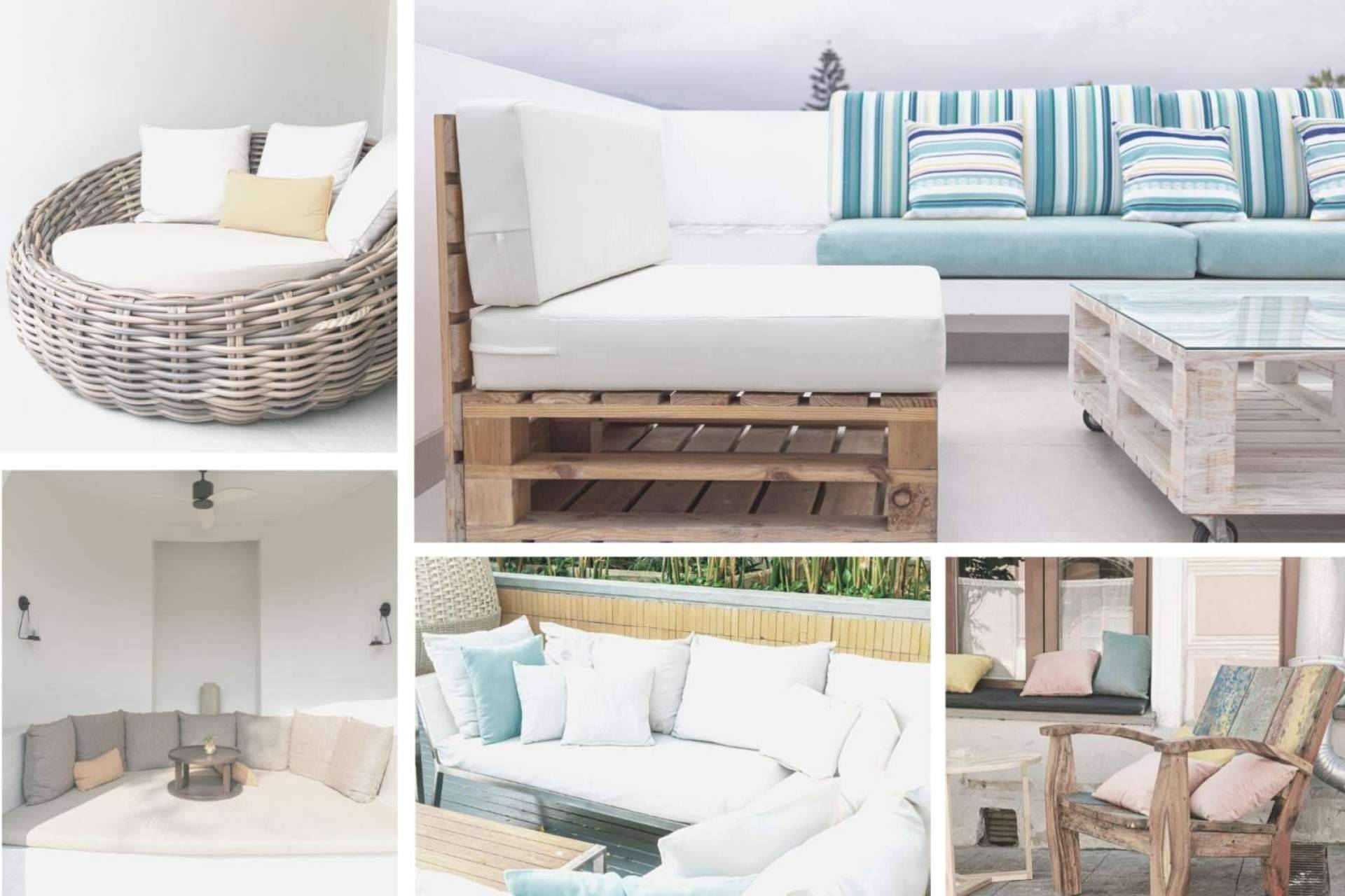 Amplia variedad de toldos y cojines a medida para terrazas en My HOMYHOME