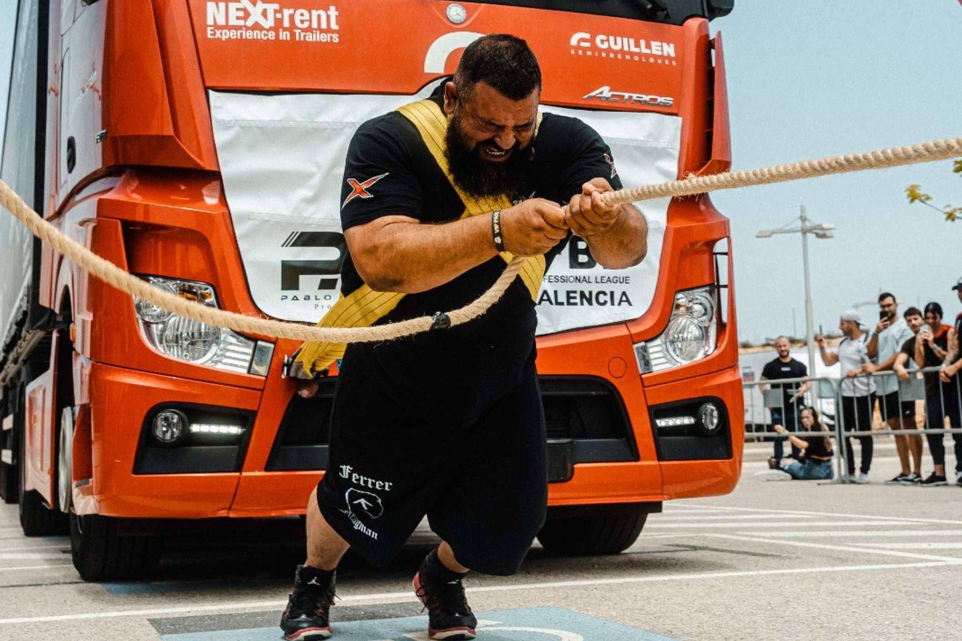 Juan Ferrer es una de las personalidades más destacadas en strongman