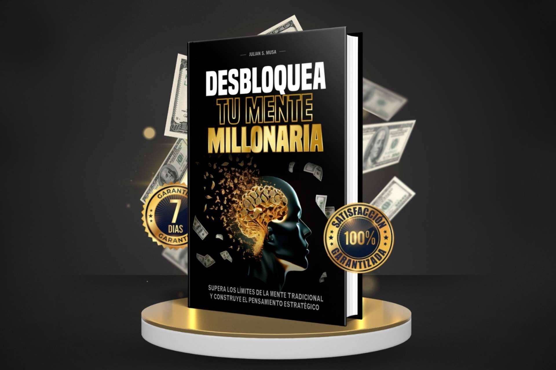 'Desbloquea Tu Mente Millonaria', el libro para emprendedores que triunfa en redes sociales y atrae al público hispano