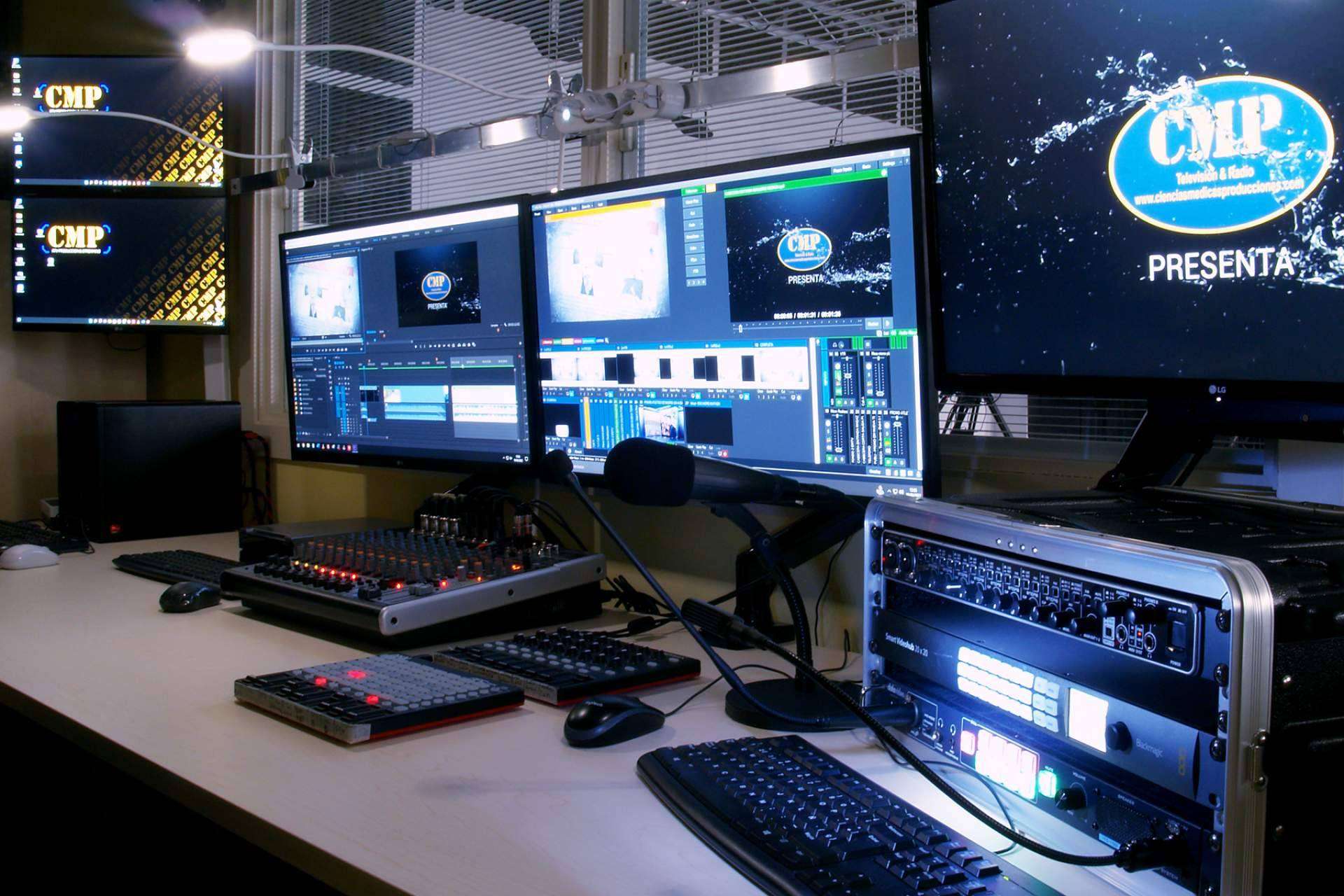La productora audiovisual CMP es experta en la creación de canales de televisión corporativos por streaming