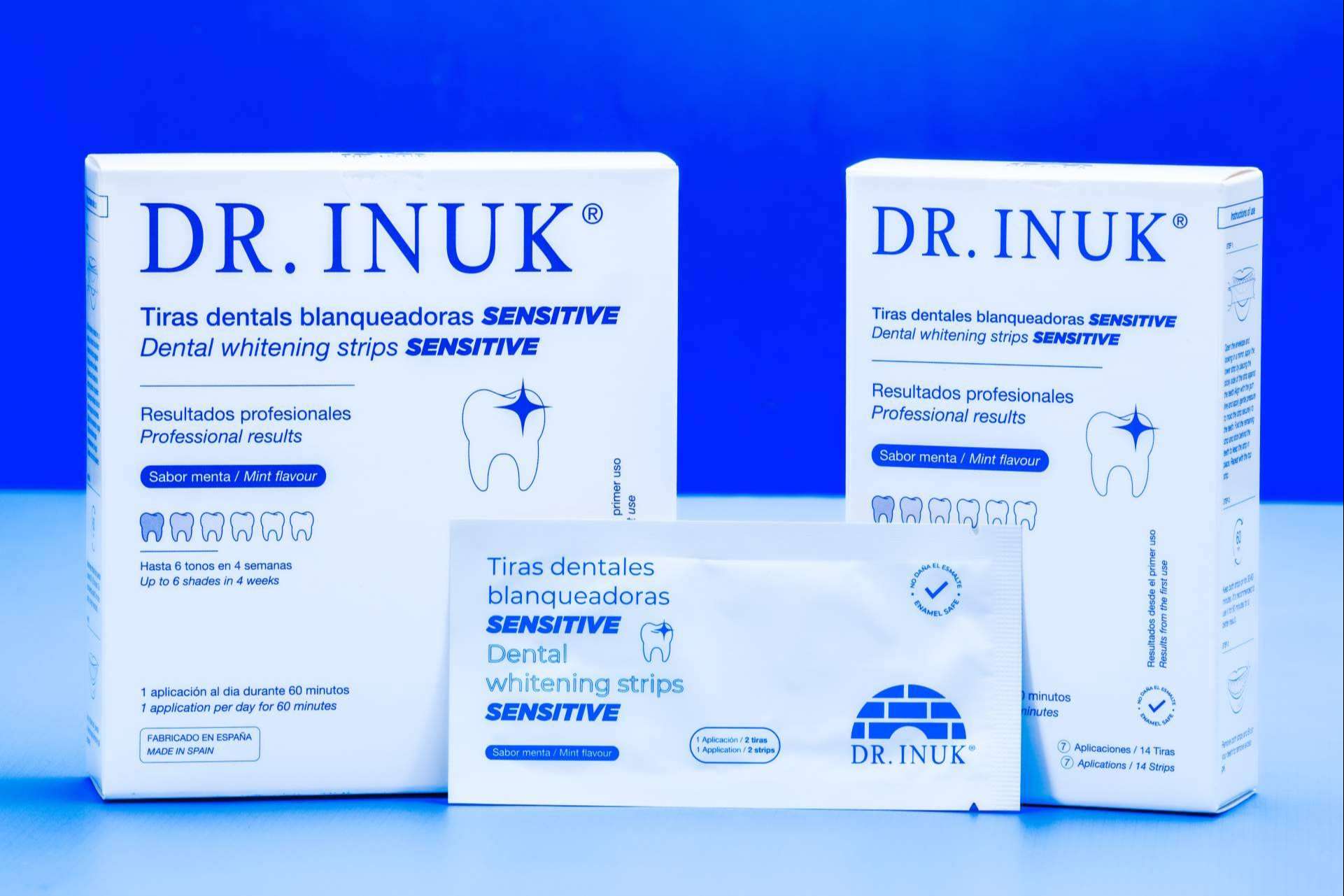 Dr. Inuk lanza el 8 de abril las tiras dentales SENSITIVE