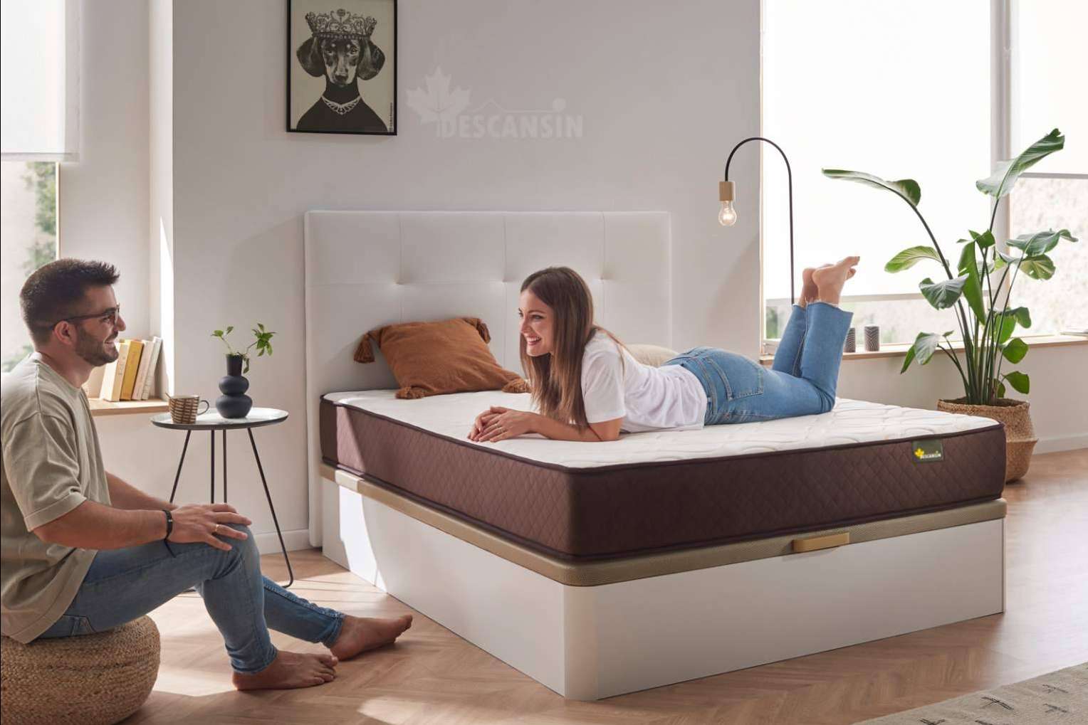La excelente alternativa del pack colchón y canapé de Descansín