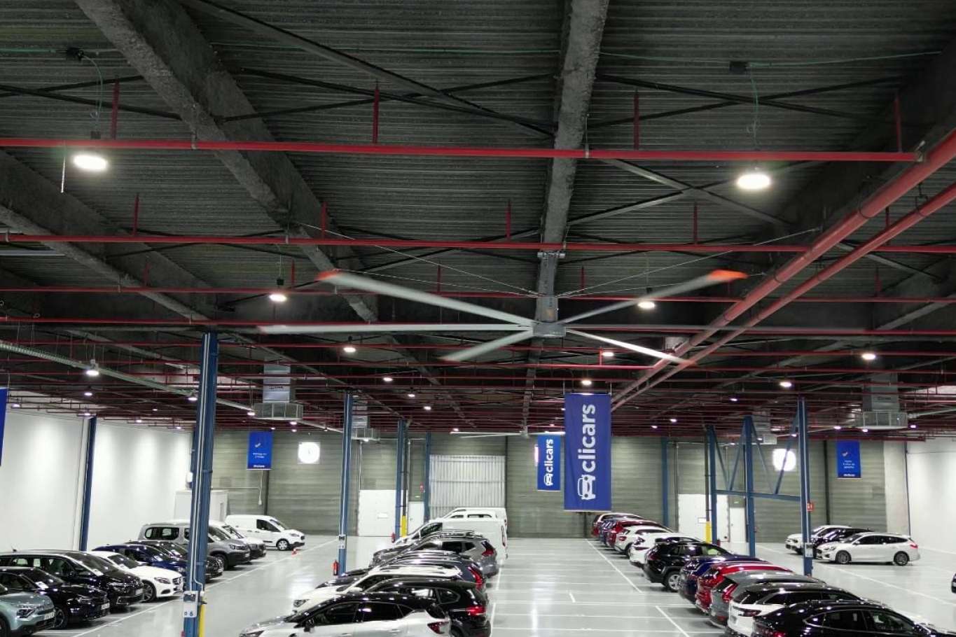 Conocer los 'Lfans' mega ventiladores industriales de alto volumen y baja velocidad