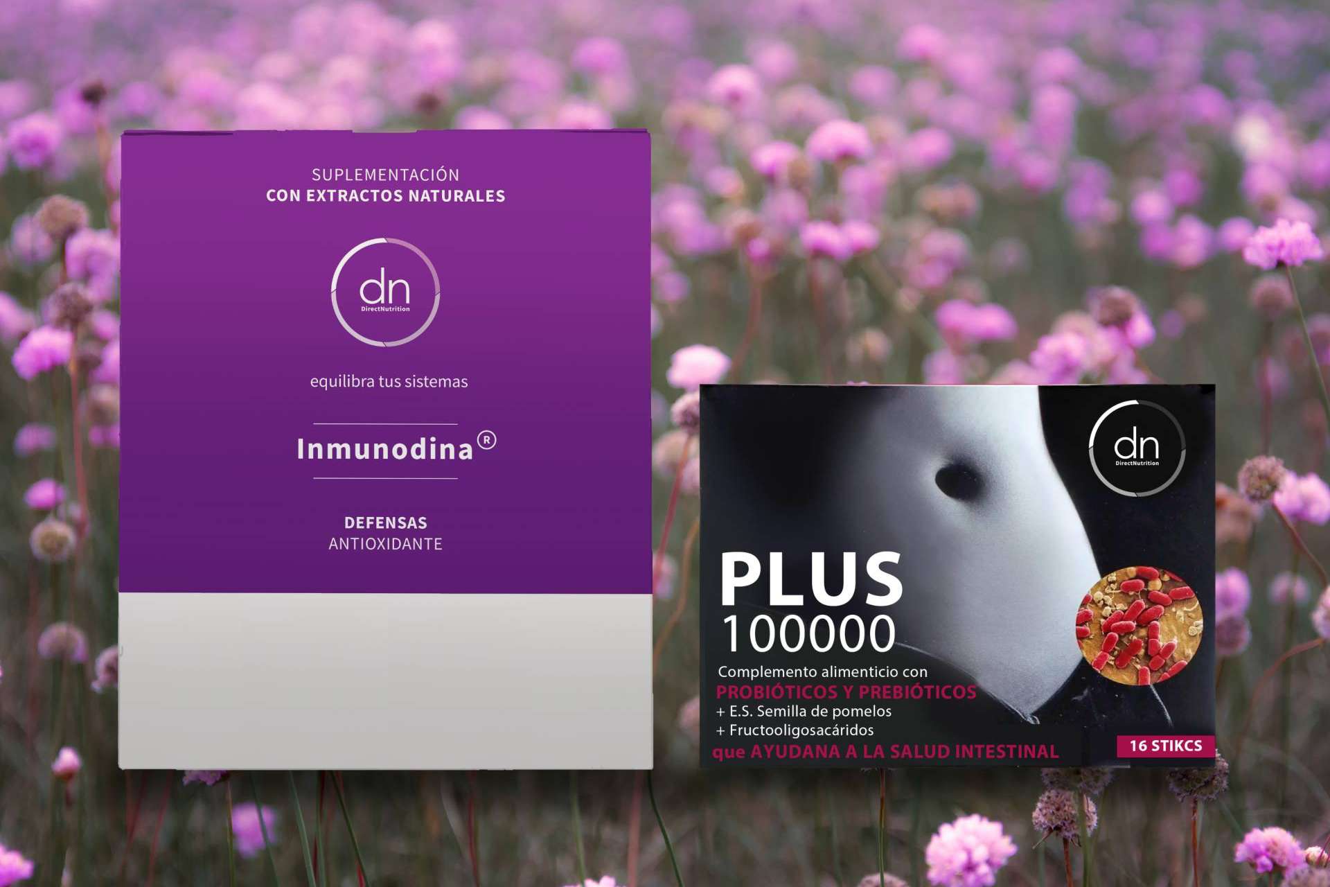 Direct Nutrition propone soluciones para tratar alergias respiratorias de forma natural con Inmunodina y Plus 100.000