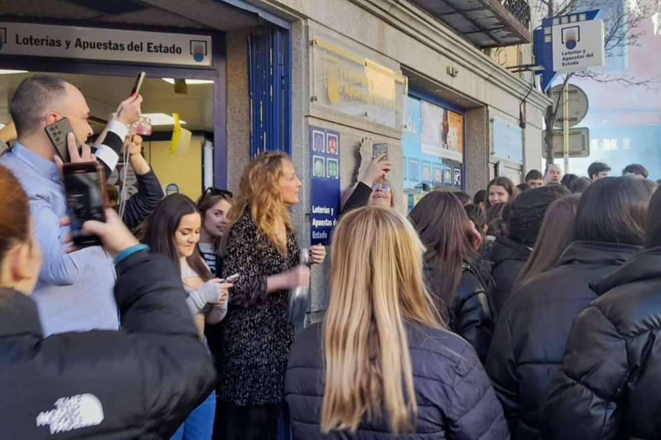 En San Lorenzo de El Escorial está la lotería que reparte 27.000€ diarios en premios