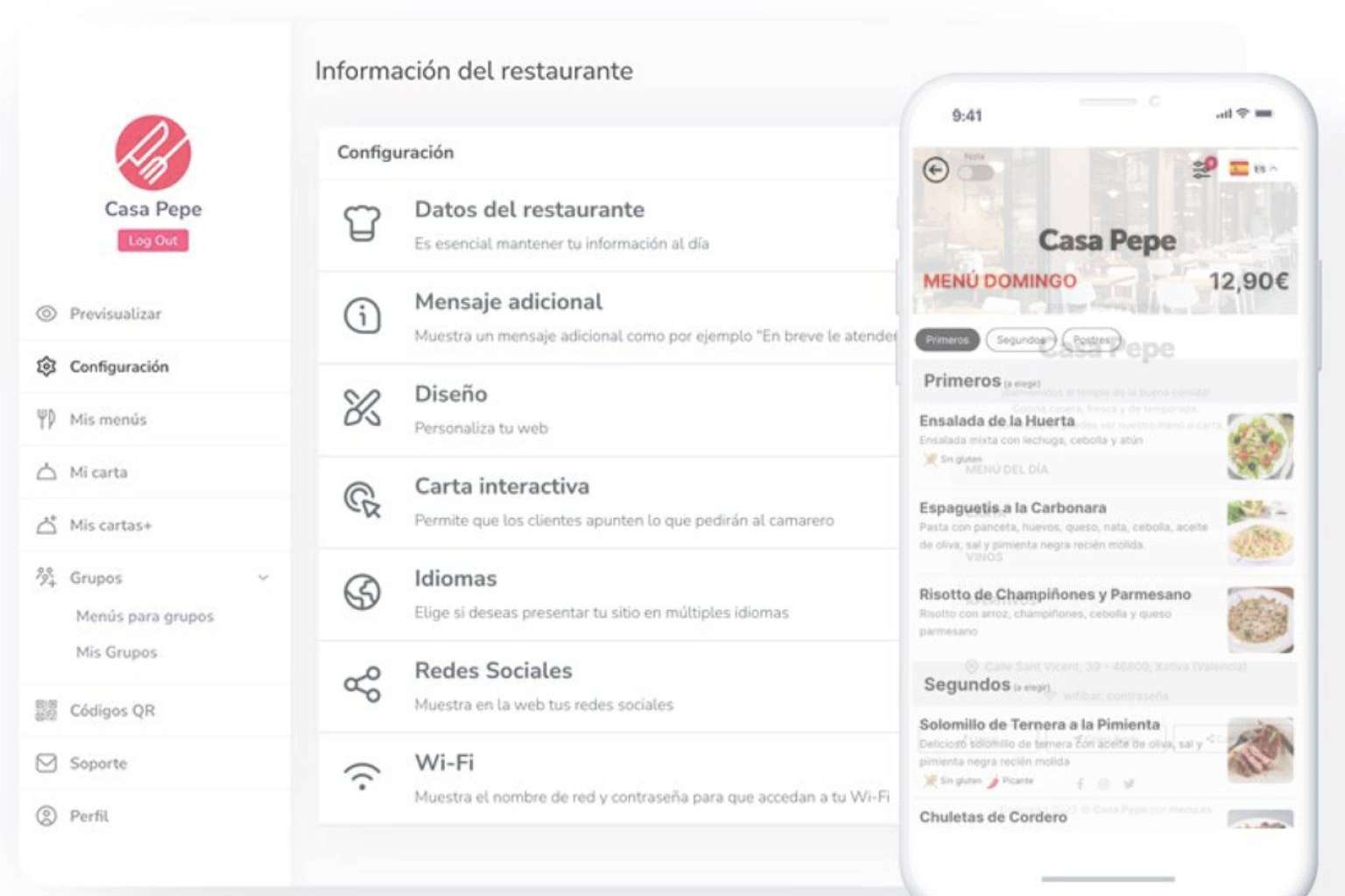 La revolución del sector de la hostelería con Menu.es; Solución todo en uno para la gestión de pedidos