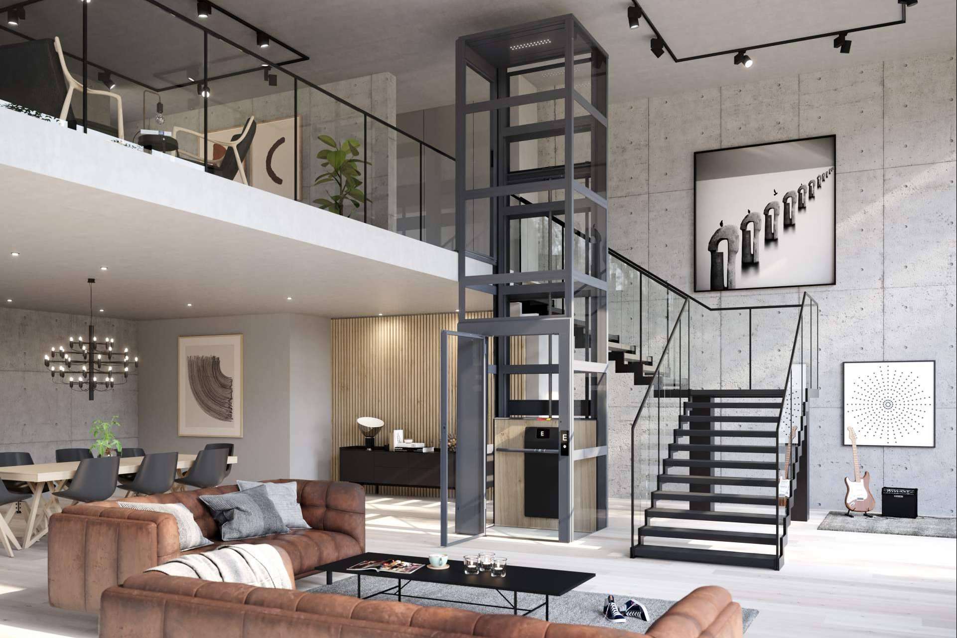 Cibes Lift; ascensores de diseño para casas, sin necesidad de obras
