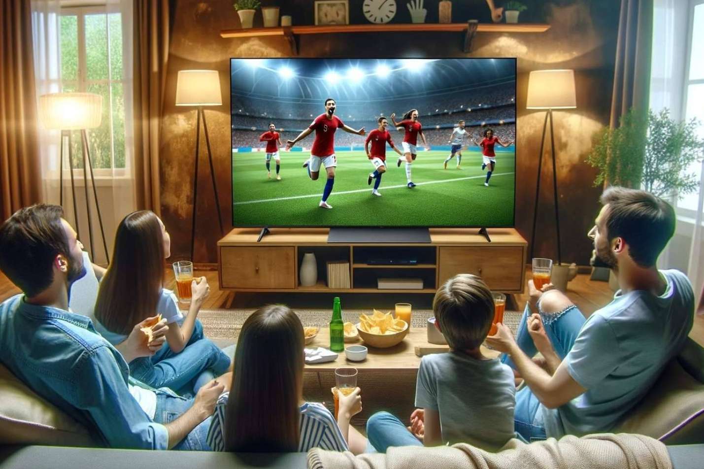 Sentir cada gol de la Eurocopa con el Smart TV 50 de TD Systems