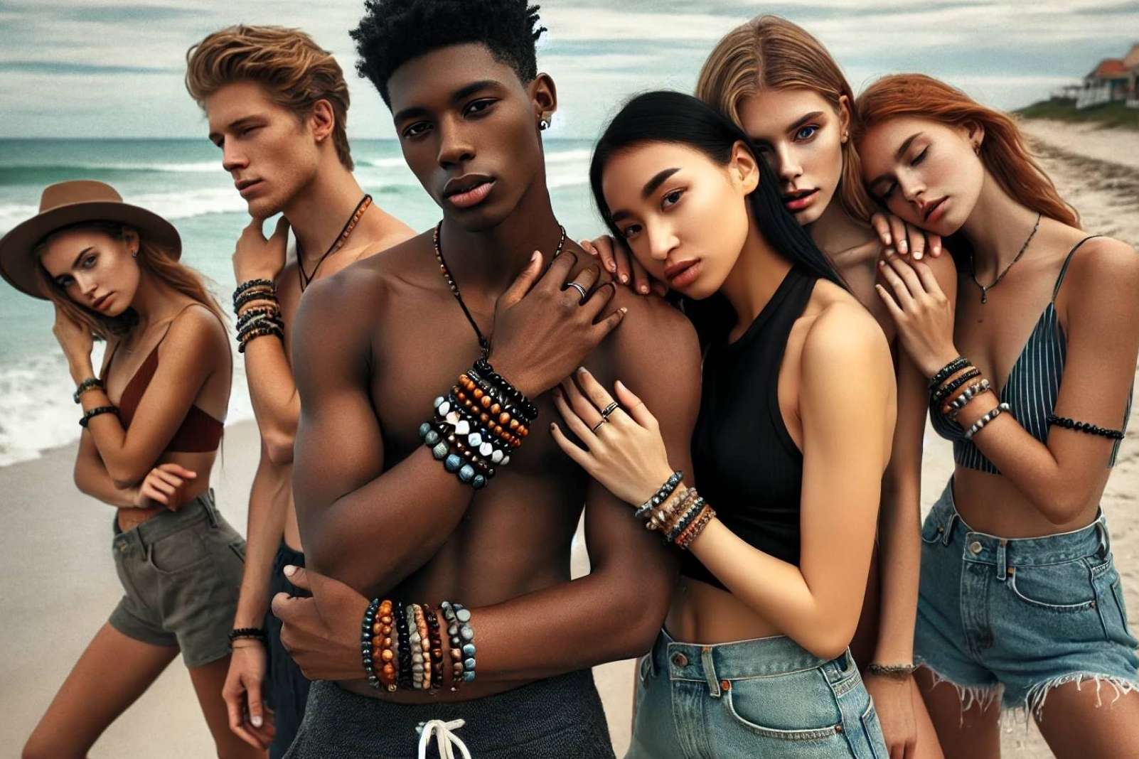 Pulseras de minerales como tendencia para el verano