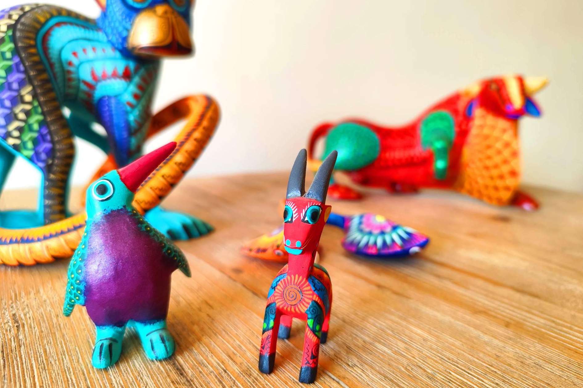 Maíz Maya anuncia la incorporación de piezas de artesanía, como los alebrijes