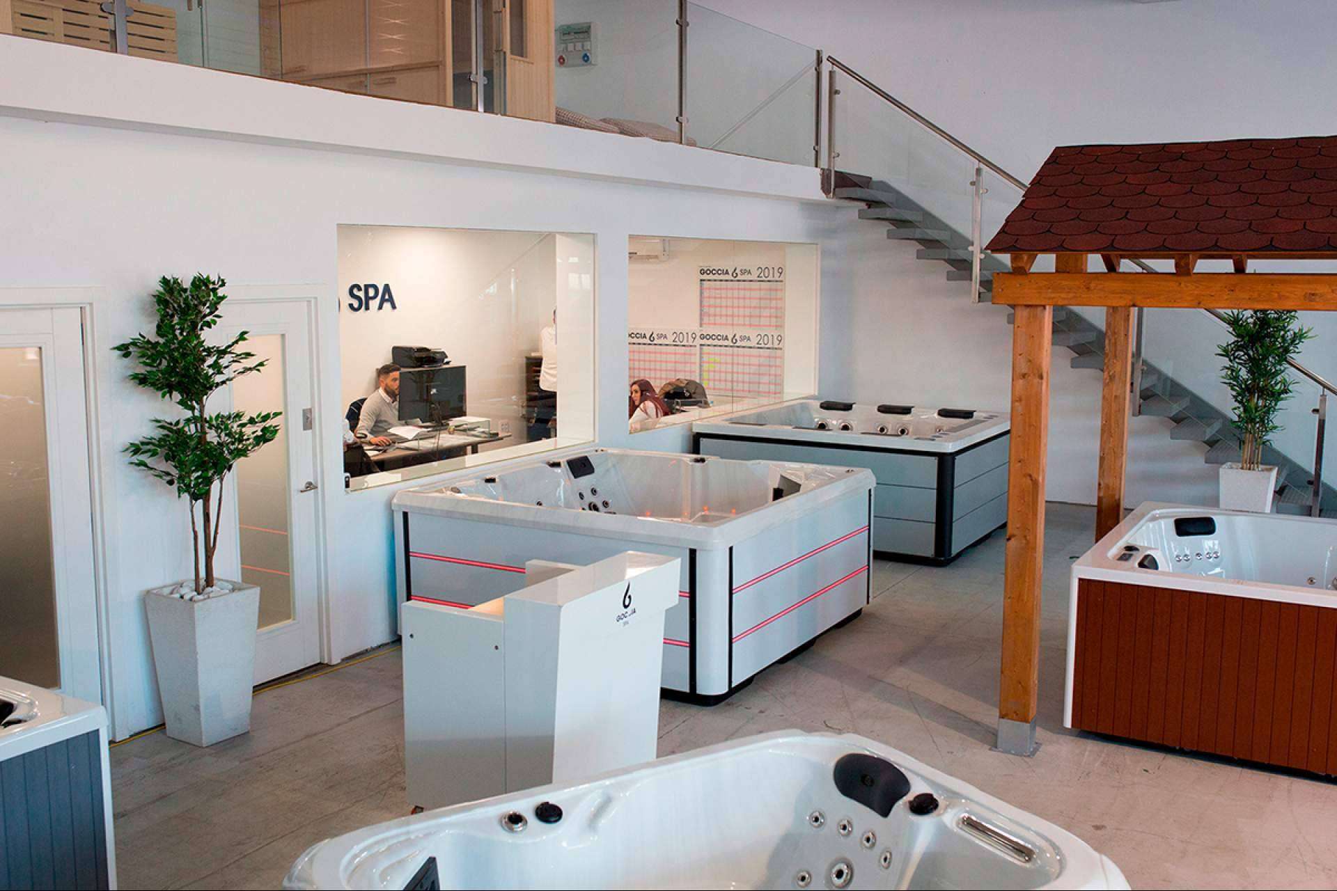 Spas de calidad americana de la mano de Goccia Spa
