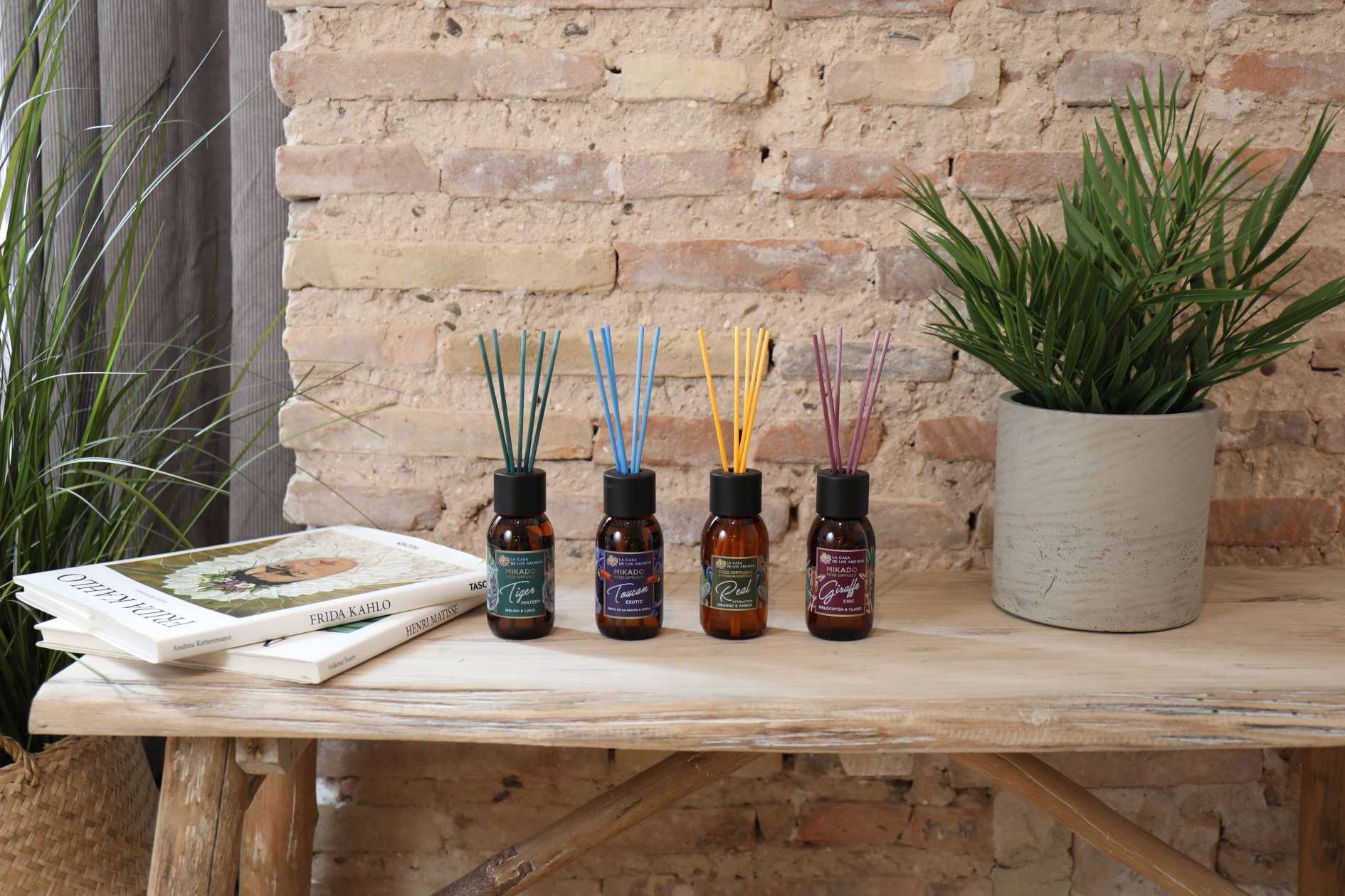 Los mikados decorativos de La Casa de los Aromas marcan la diferencia en el mercado de la aromatización