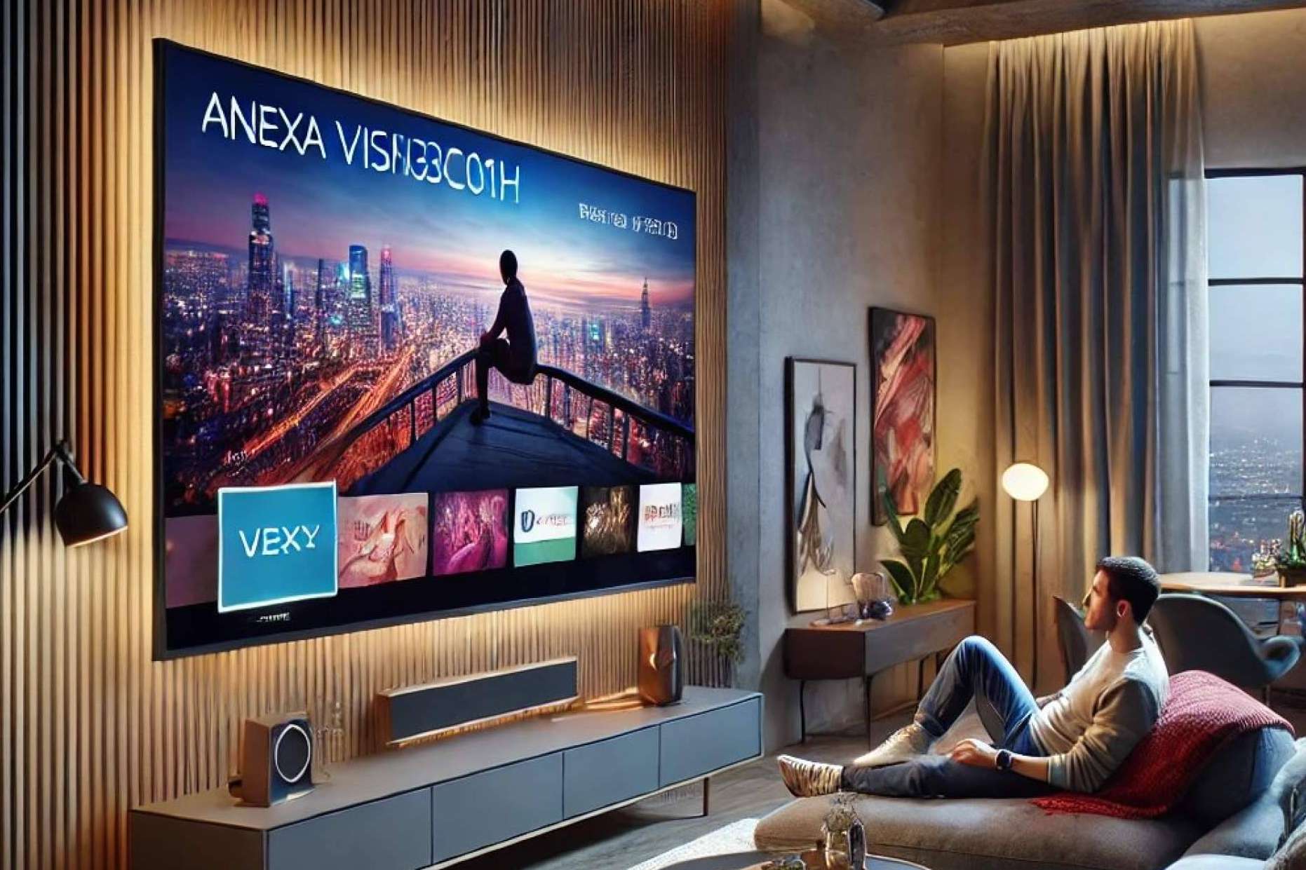 Una nueva experiencia equilibrada de entretenimiento con VISION32C01H de ANEXA