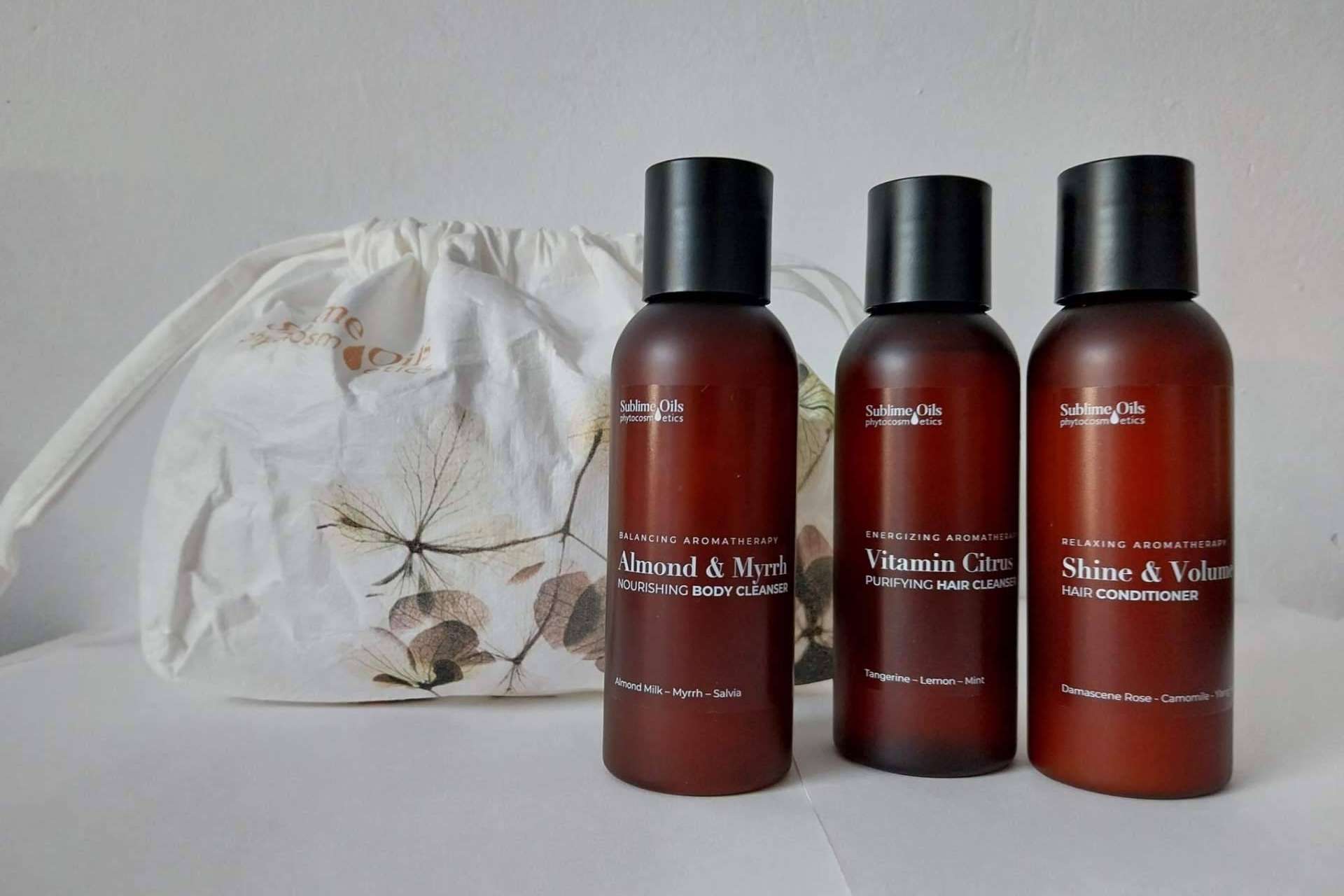 Sublime Oils ofrece por tiempo limitado su set eco-friendly para el cuidado capilar y corporal
