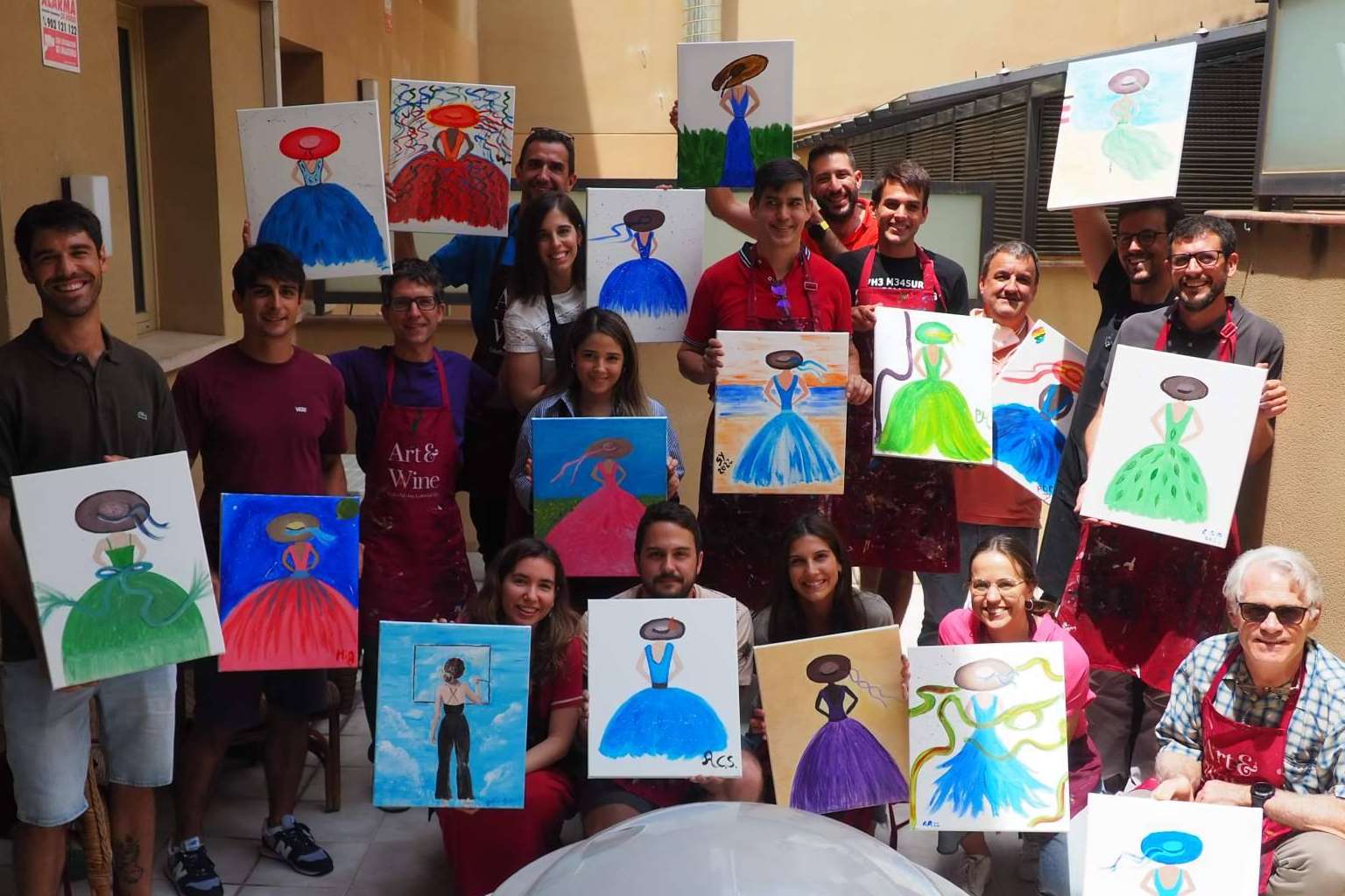 Una experiencia divertida con clases de pintura en Madrid y Barcelona