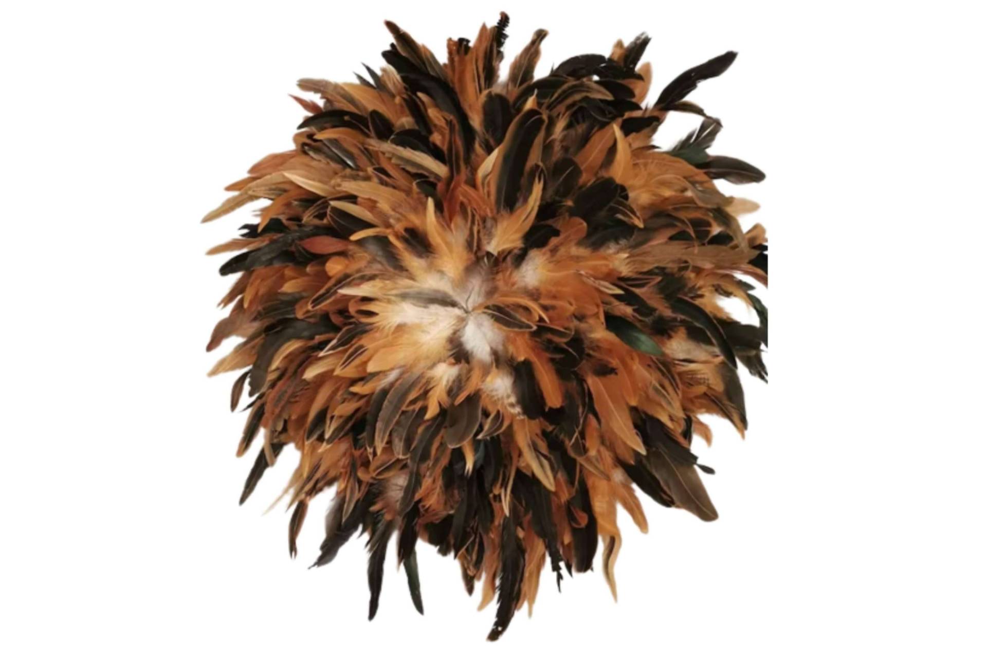 Juju hats; adornos de plumas para la decoración de pared, en la tienda online de Bali Jewels