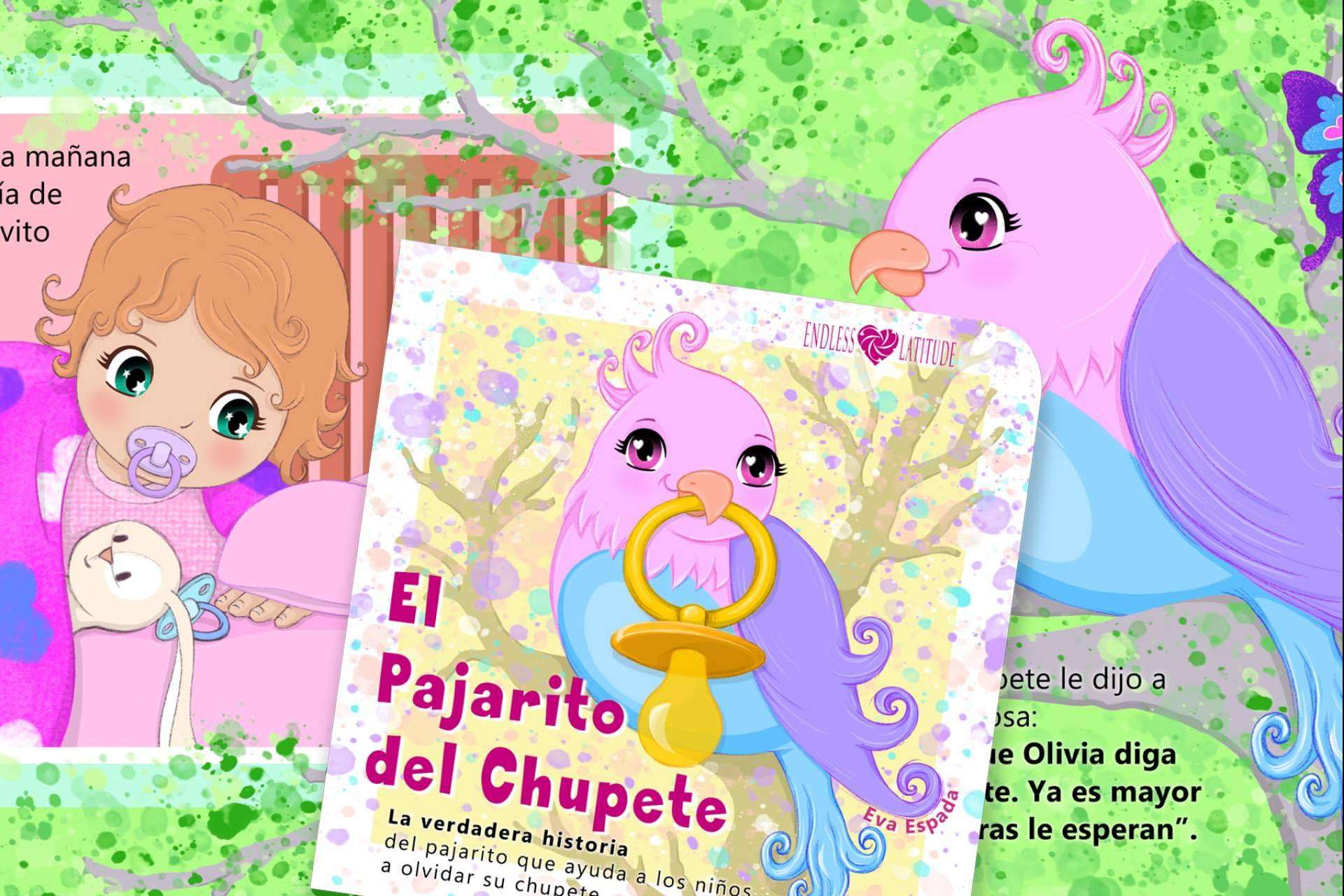 La verdadera historia del pajarito que ayuda a los niños a olvidar su chupete