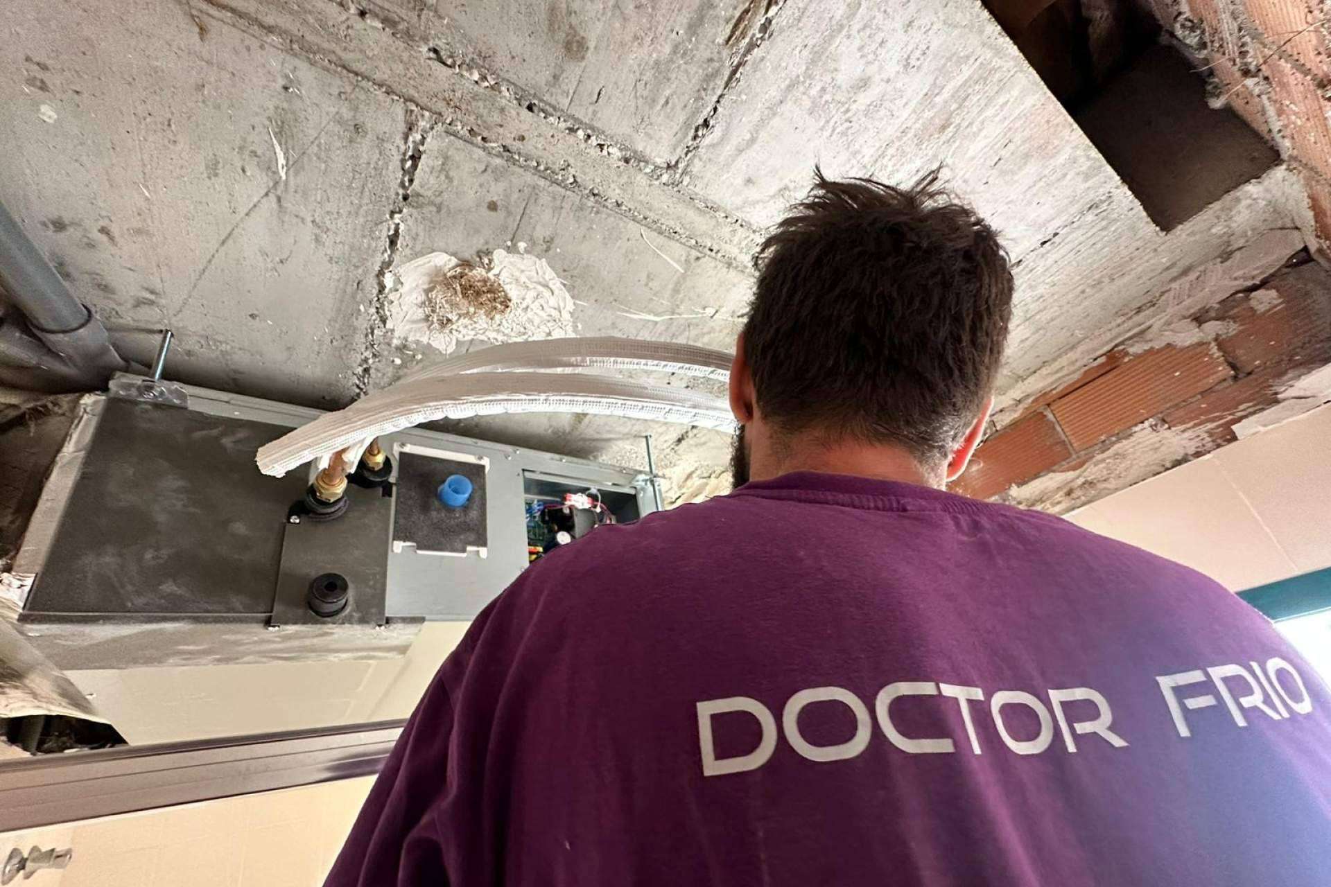 Doctor Frío, expertos en la preinstalación de aire acondicionado por conductos
