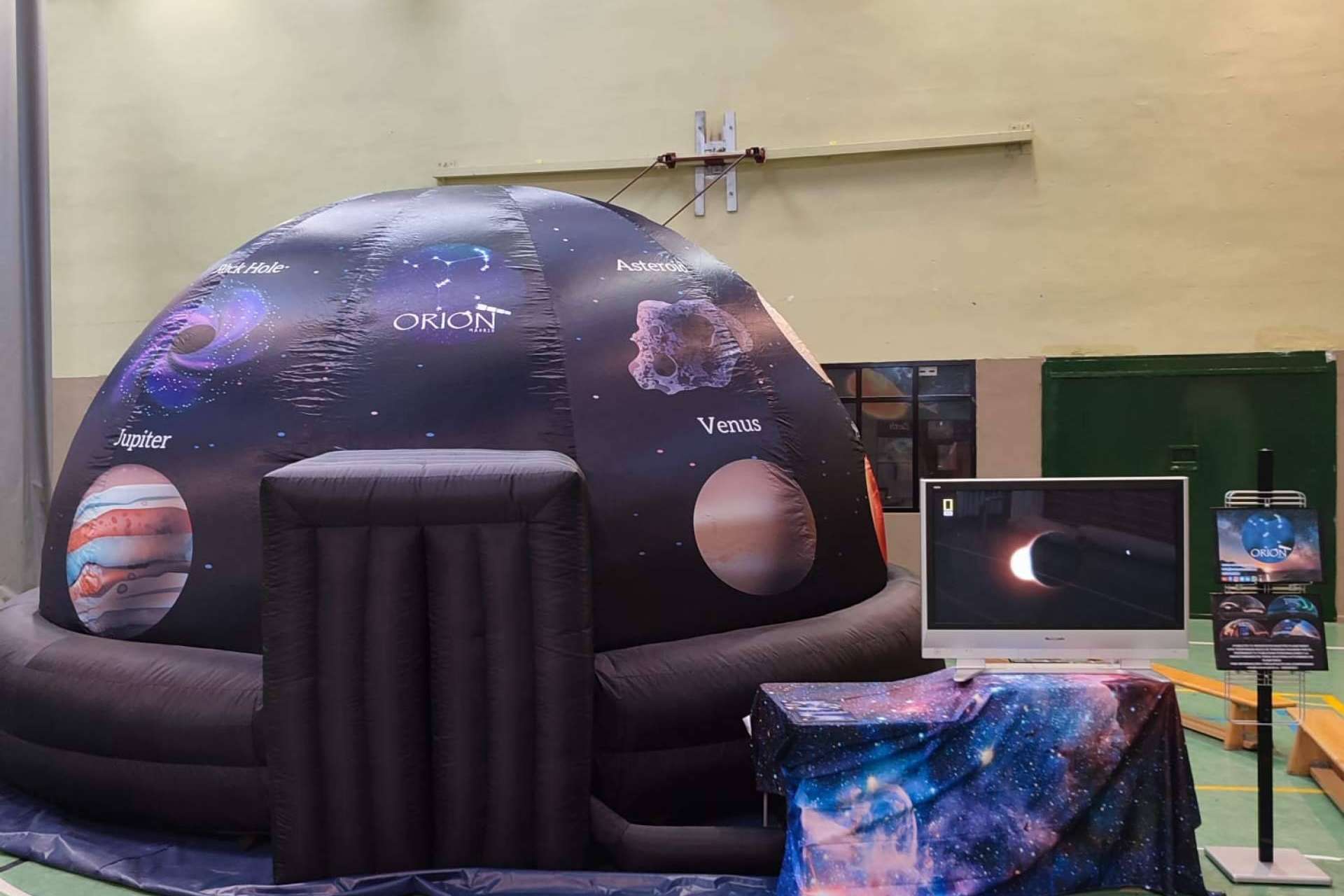 Orión Madrid Astroturismo desarrolla actividades de divulgación astronómica en centros educativos