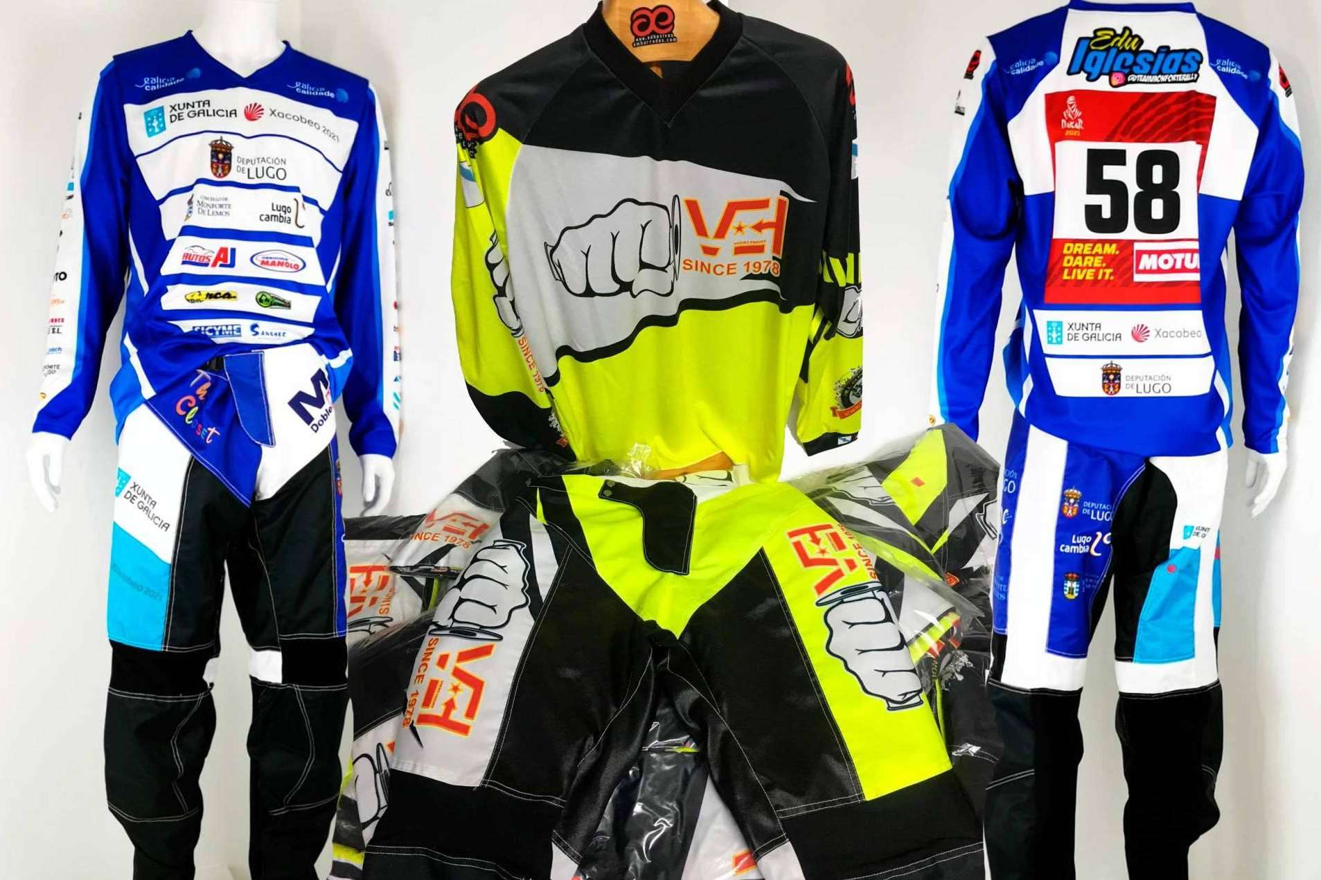 La equipación offroad personalizada de ADHESIVOSEMBARRADOS combina potencia y estilo sobre el terreno