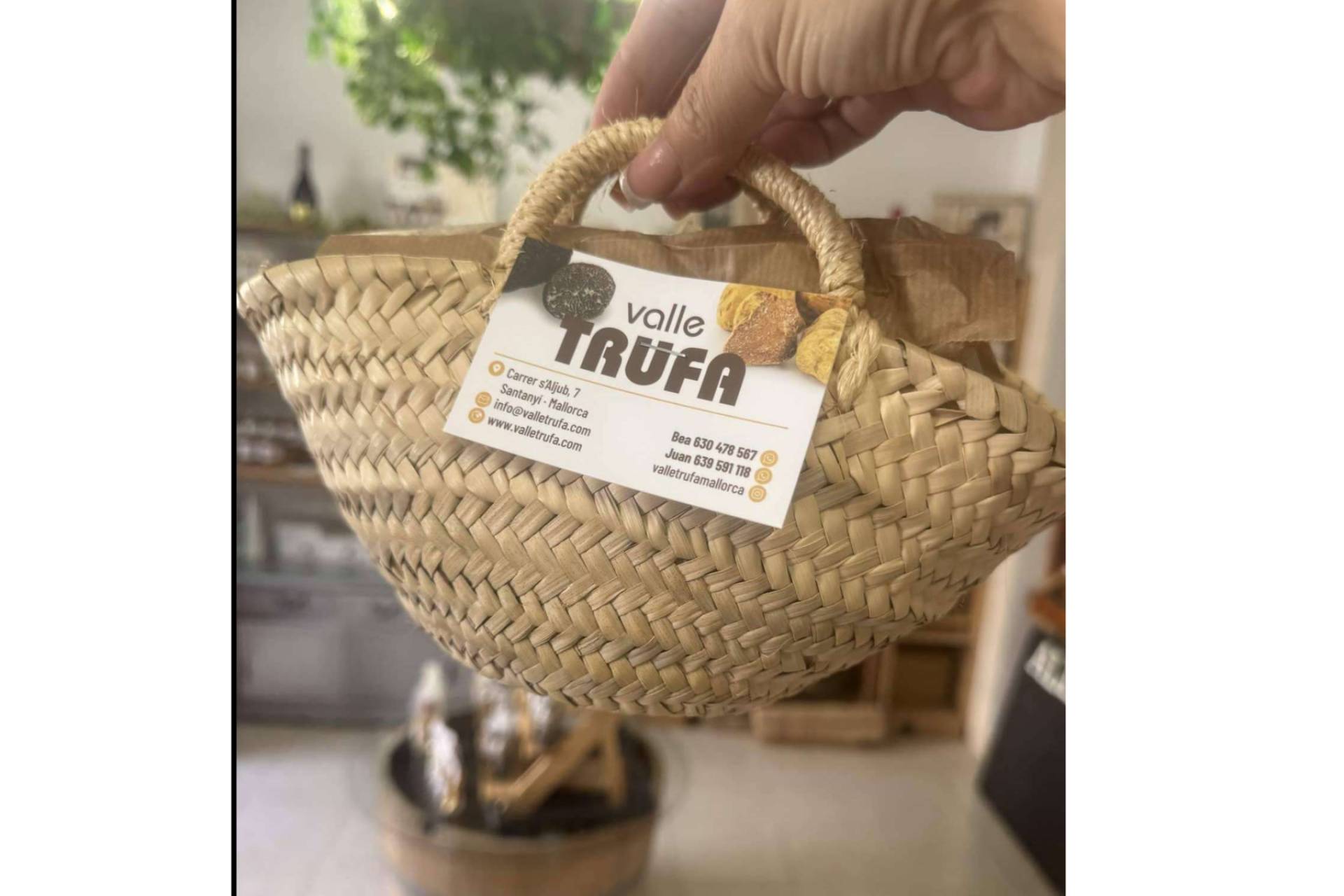 Valle Trufa ofrece cestas de Navidad gourmet con trufa blanca y negra en Santanyí, Mallorca