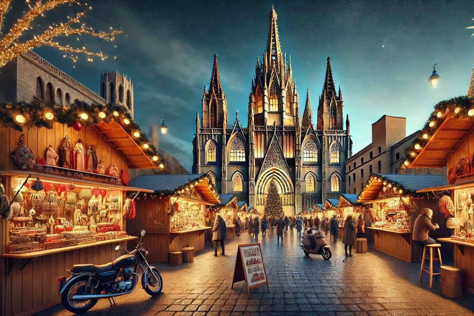 Algunos de los mercados de Navidad más espectaculares de España para recorrer en moto
