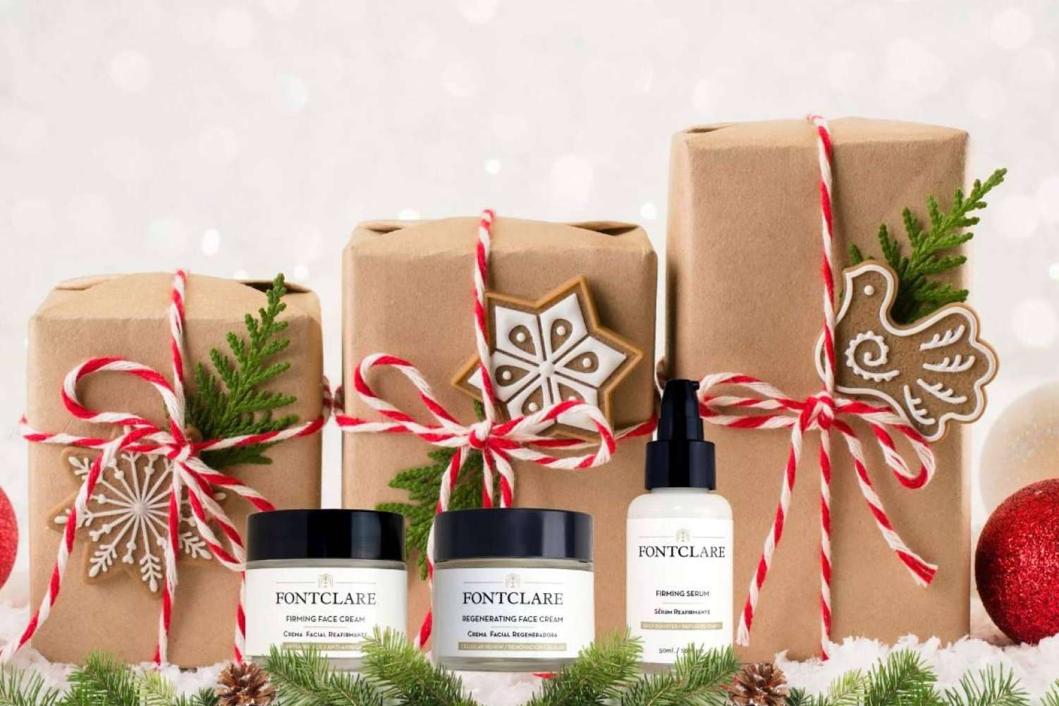 El cuidado perfecto para estas Navidades llega con FONTCLARE y su línea de cosmética natural