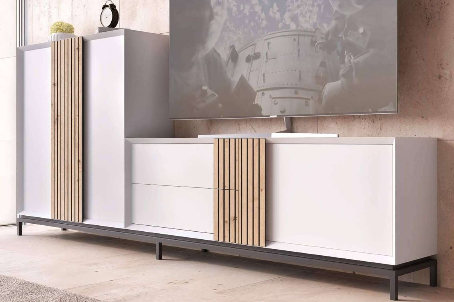 Muebles La Factoría y su colección de salones lacados, una opción ideal para interiores sofisticados