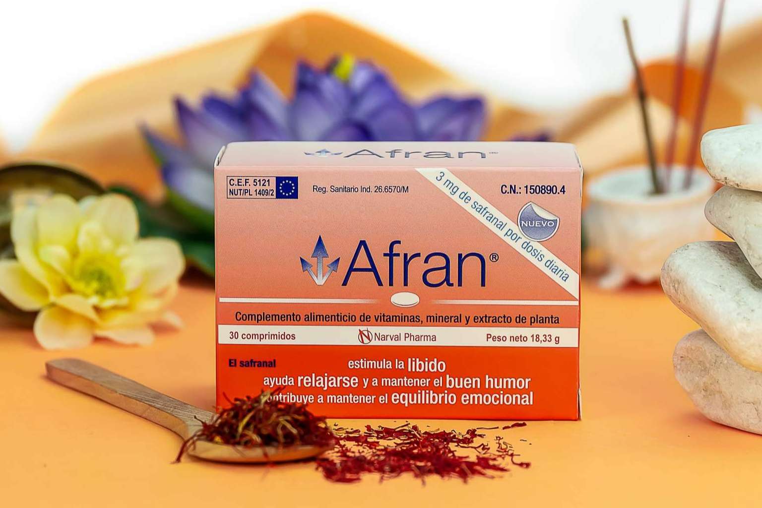 El bienestar emocional tiene un aliado natural con Afran de Narval Pharma