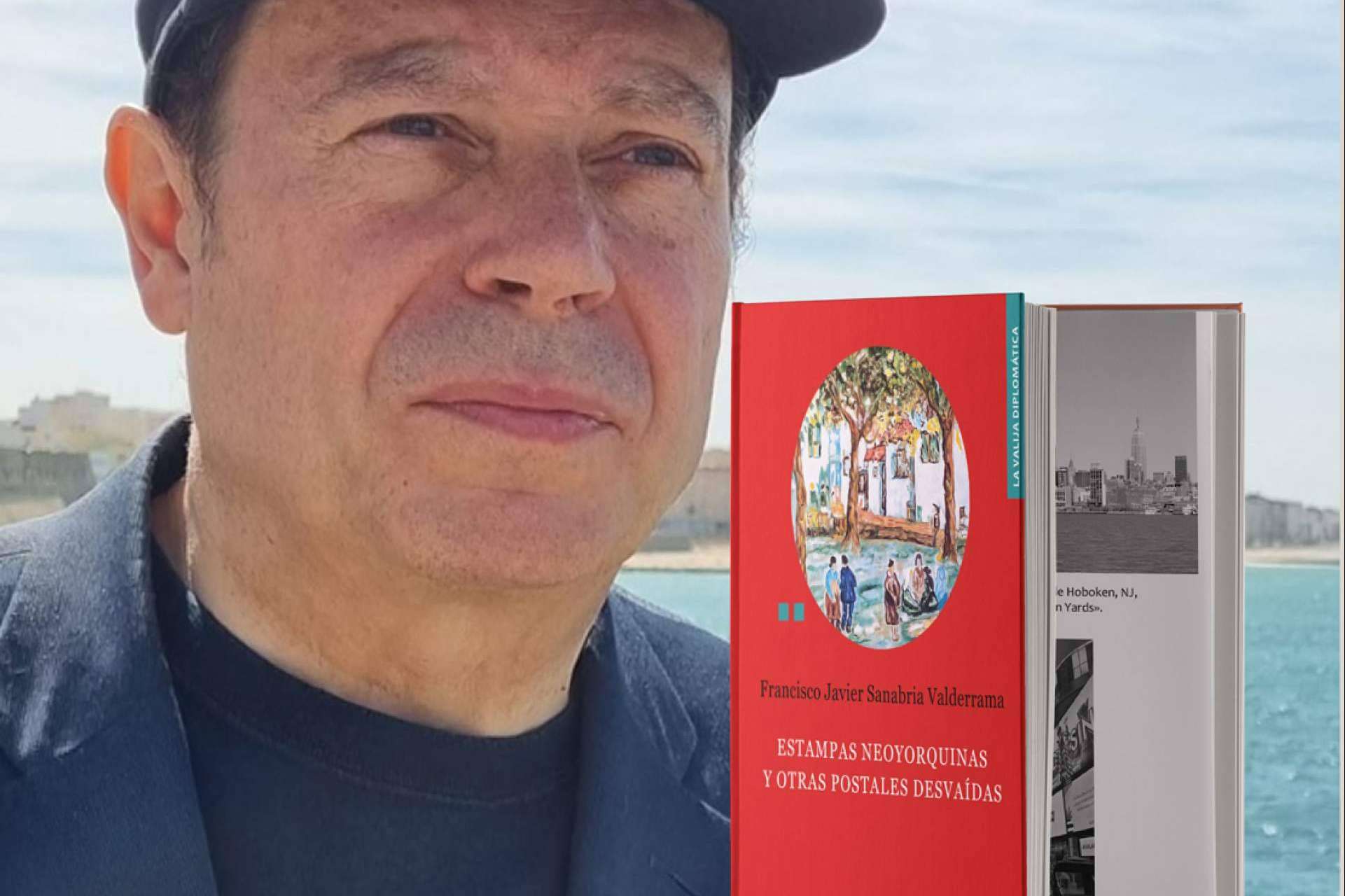Cuadernos del Laberinto publica Estampas neoyorquinas y otras postales desvaídas, de Sanabria Valderrama