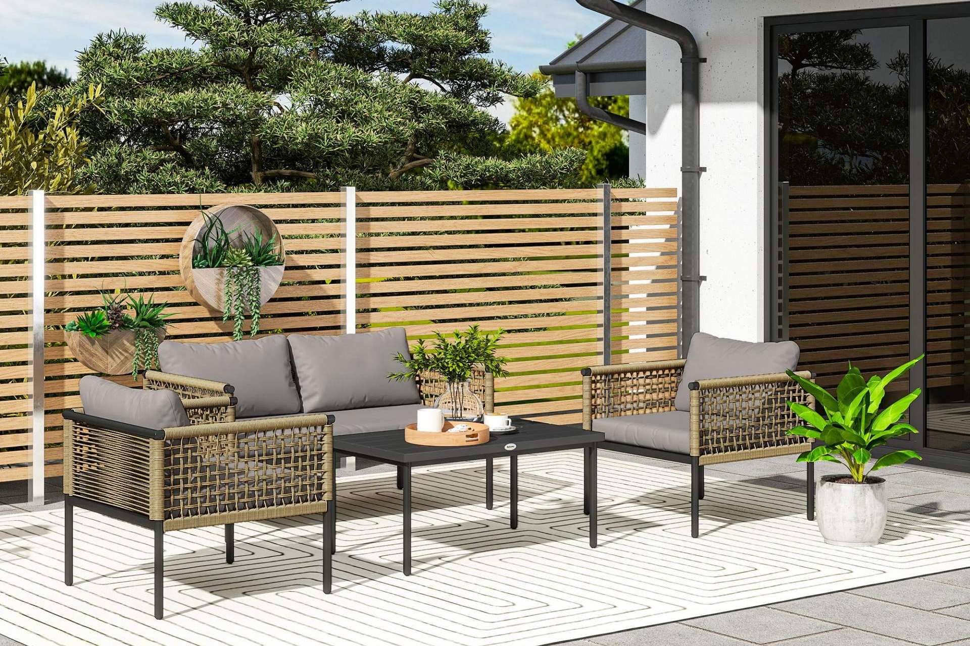 Las últimas tendencias en muebles de jardín y terraza llegan a Aosom.es esta primavera