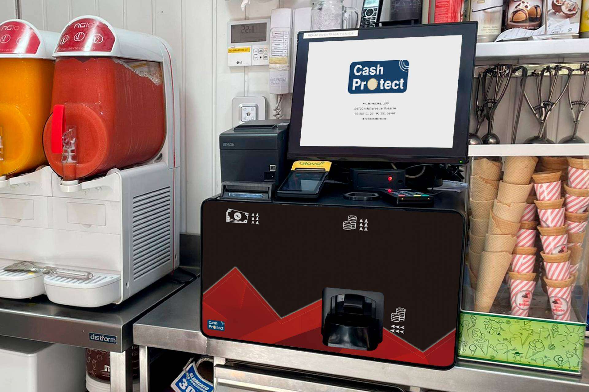 CashProtect ofrece soluciones avanzadas de cobro automático que optimizan la gestión de efectivo en comercios