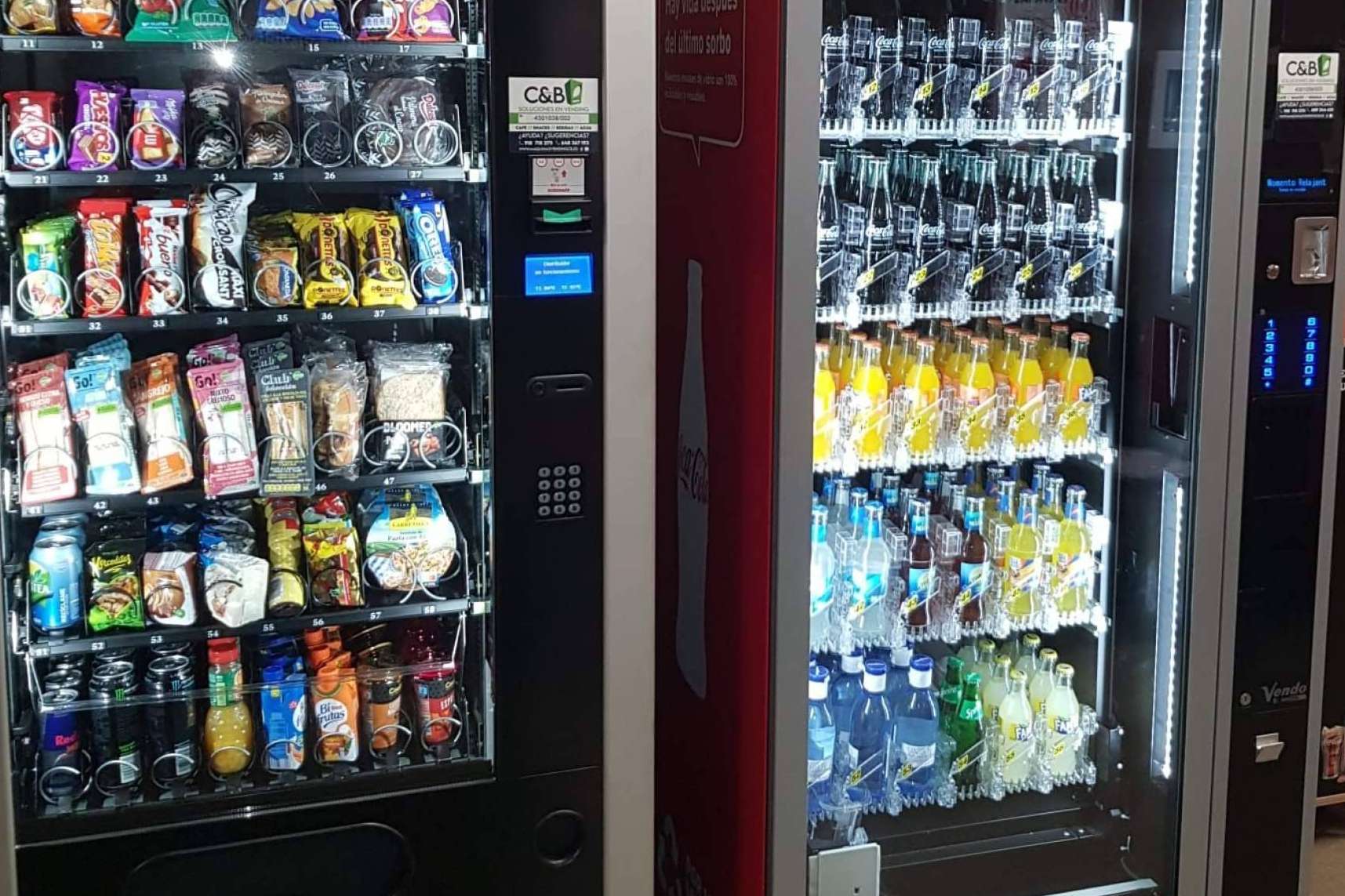 ​Empresas madrileñas confían en el servicio personalizado de C&B Señor para sus necesidades de vending​