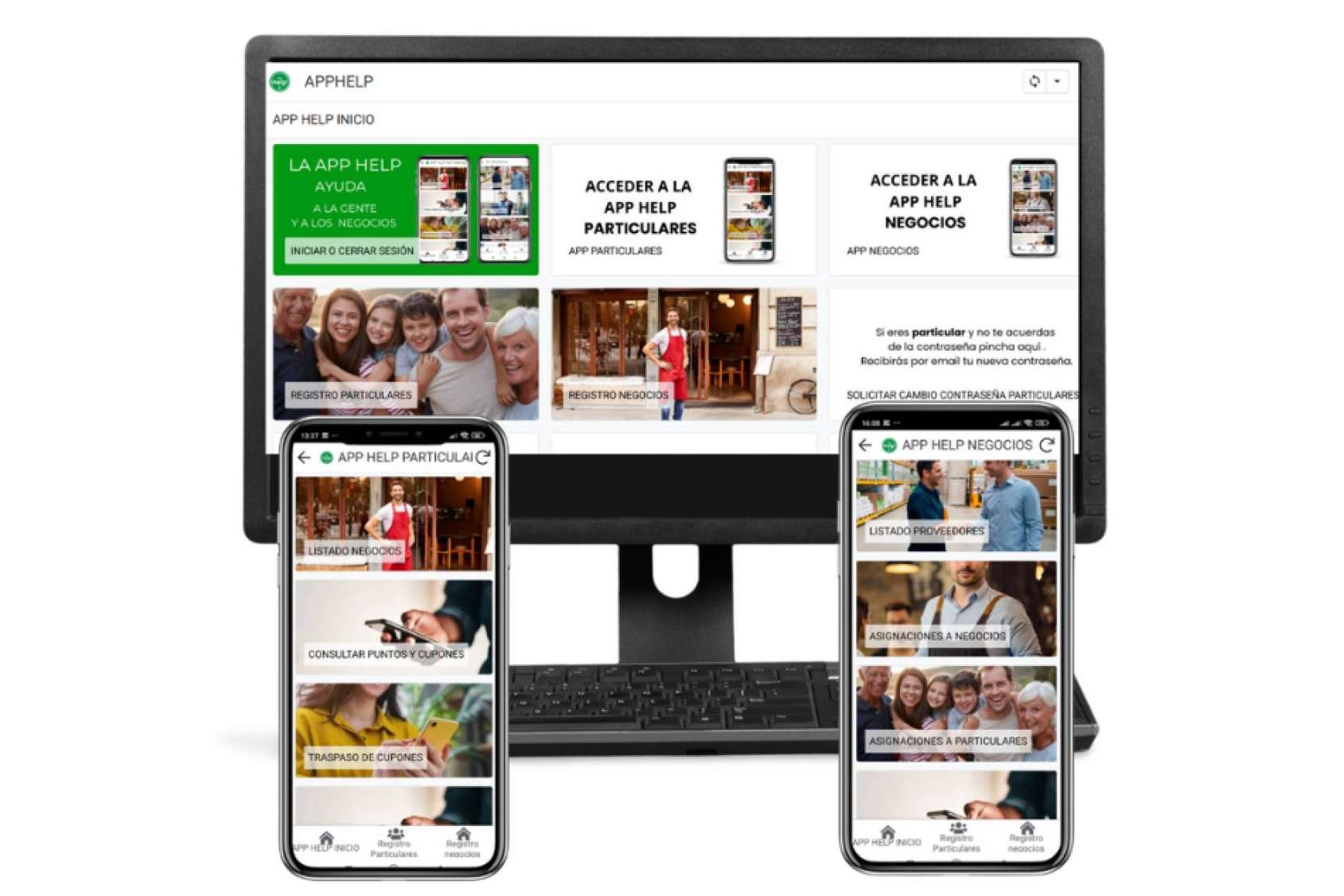 Negocios y usuarios se benefician con APP HELP y su modelo de cupones
