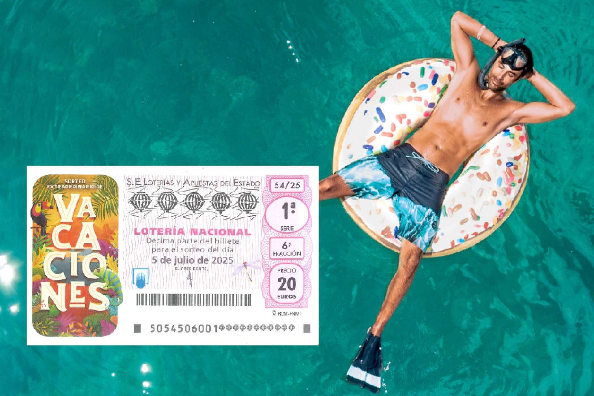 El Sorteo Extraordinario de Vacaciones 2025 repartirá 140 millones de euros en premios