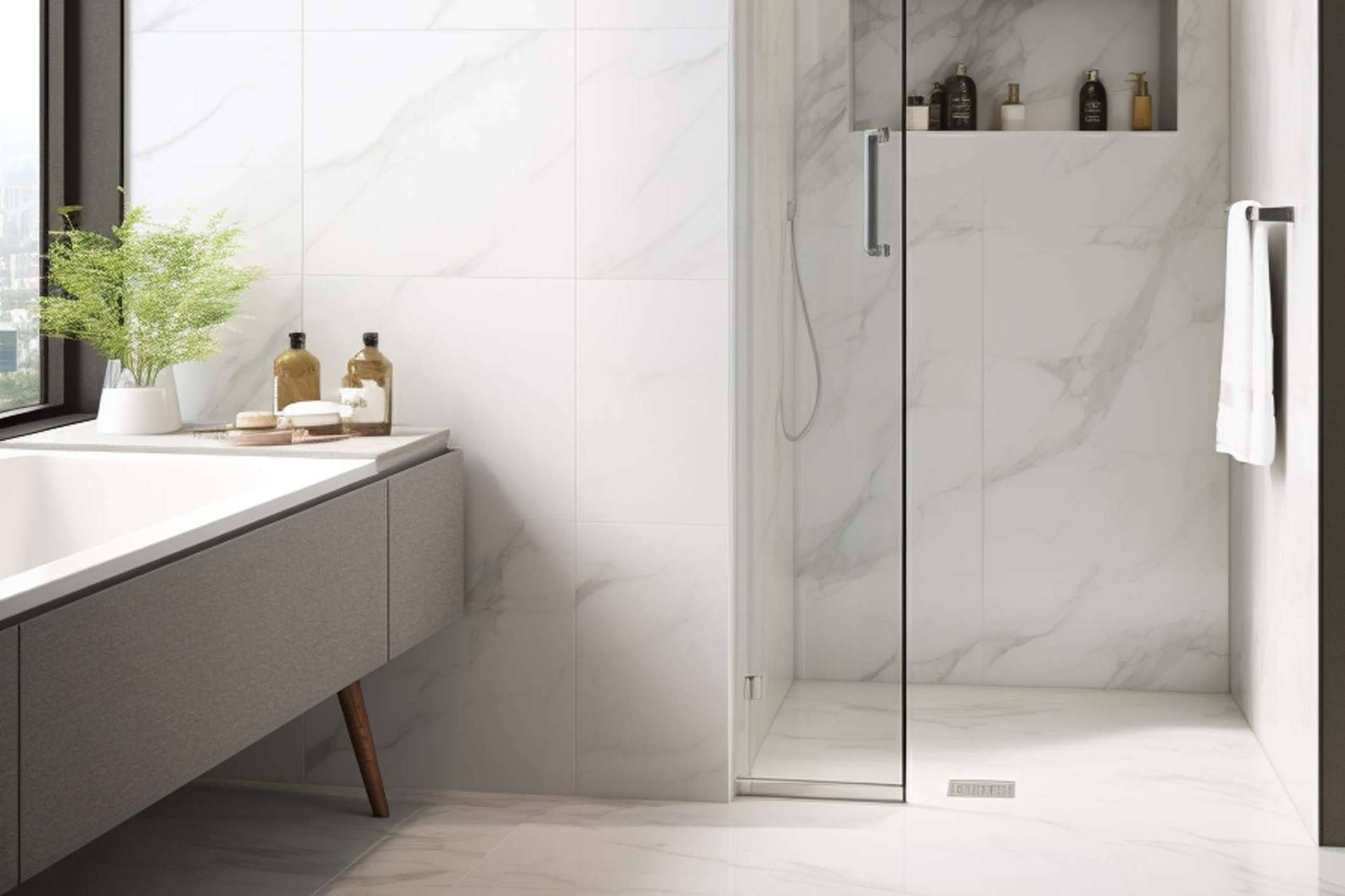 Tendencias en cuartos de baño; los platos de ducha se imponen frente a la bañera