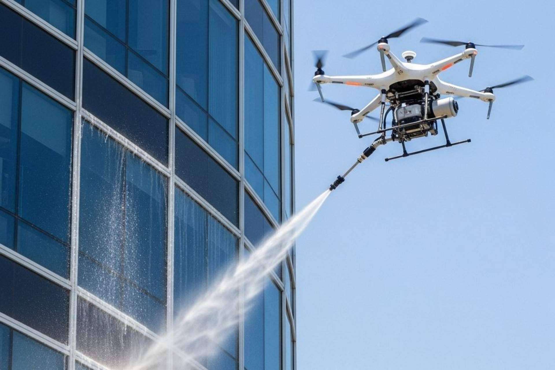 Galvañ Lacados lleva la limpieza con drones al icónico Roig Arena de Valencia