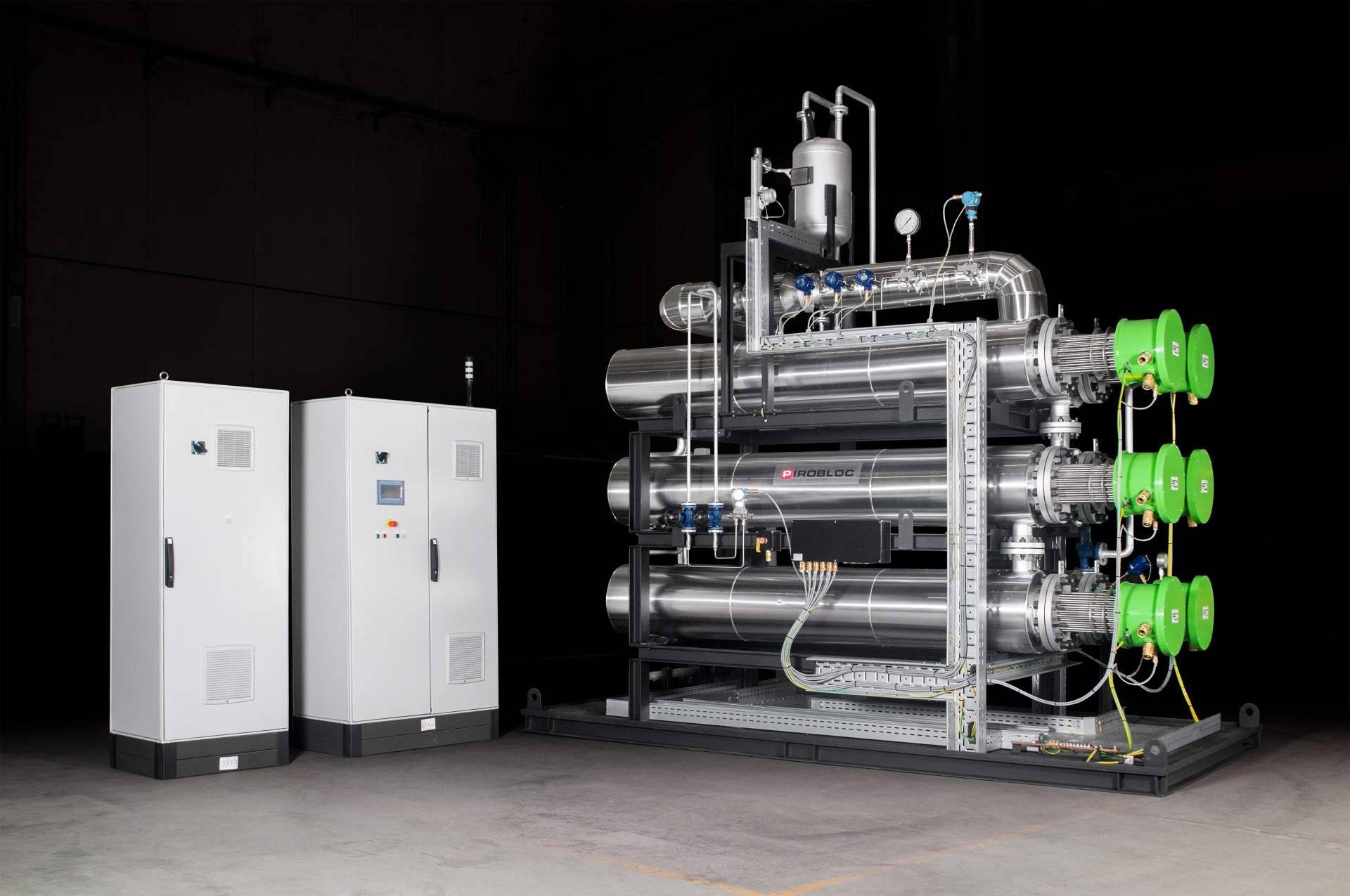 Pirobloc optimiza procesos industriales con calderas de fluido térmico de eficiencia superior al 90 por ciento