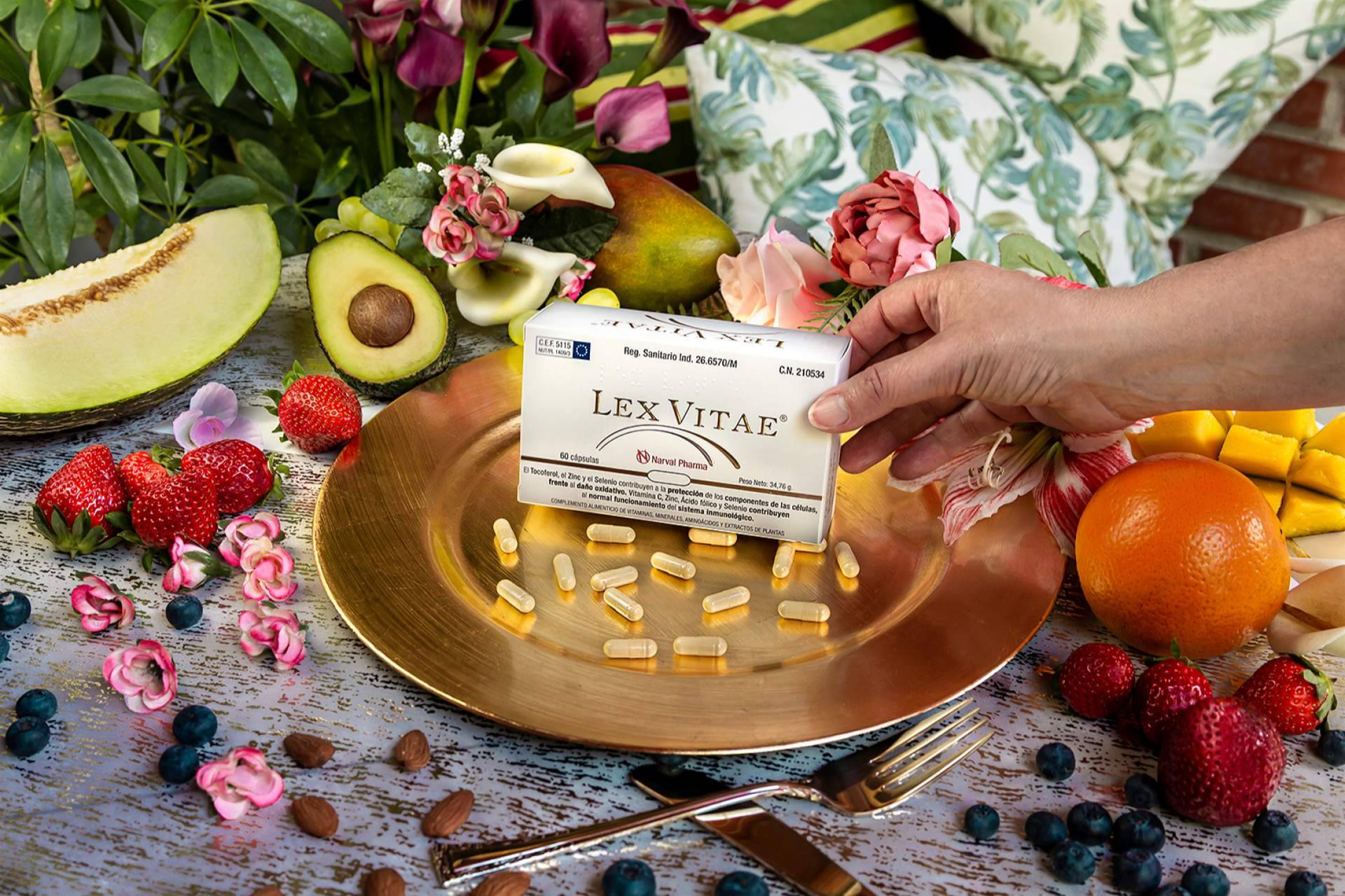 Lex Vitae, antioxidante oral completo que también protege el cabello; propuesta de Narval Pharma