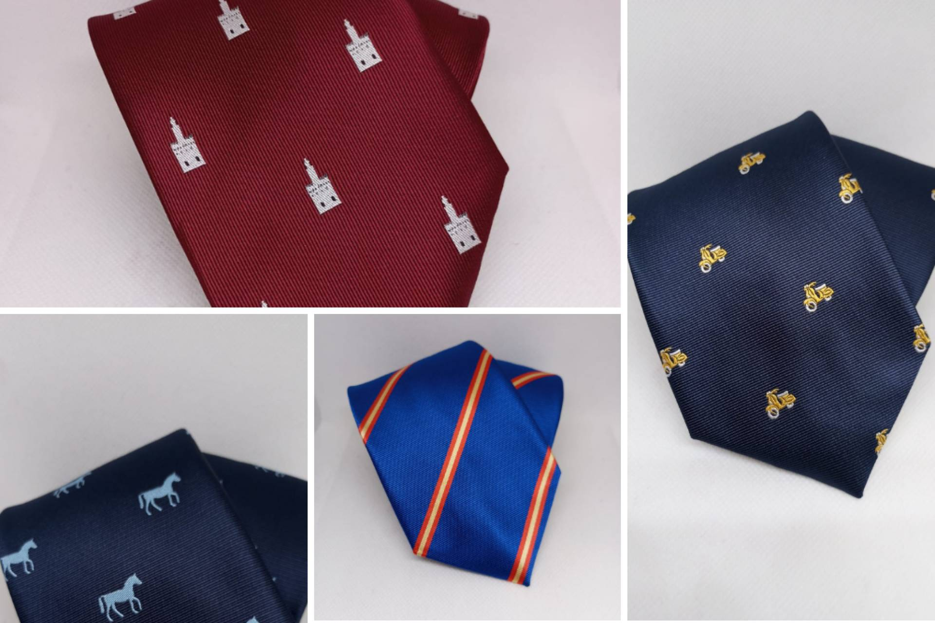 Purificación Abad impulsa la moda desde Sevilla con corbatas, gemelos e insignias que realzan la elegancia masculina