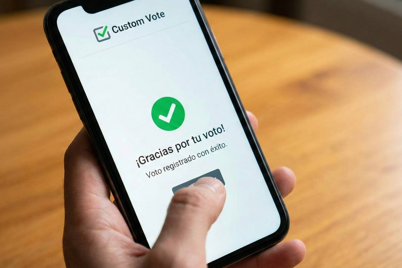 CustomVote facilita votaciones online interactivas y seguras en eventos con resultados inmediatos y transparentes