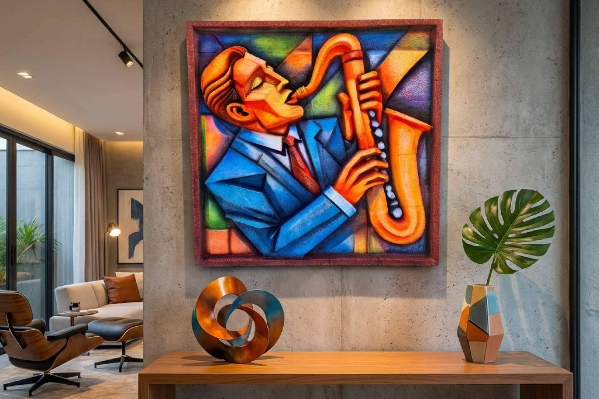 Antonio Gea Pérez amplía su colección GEA Volumetric Art con seis cuadros nuevos con volumen escultórico
