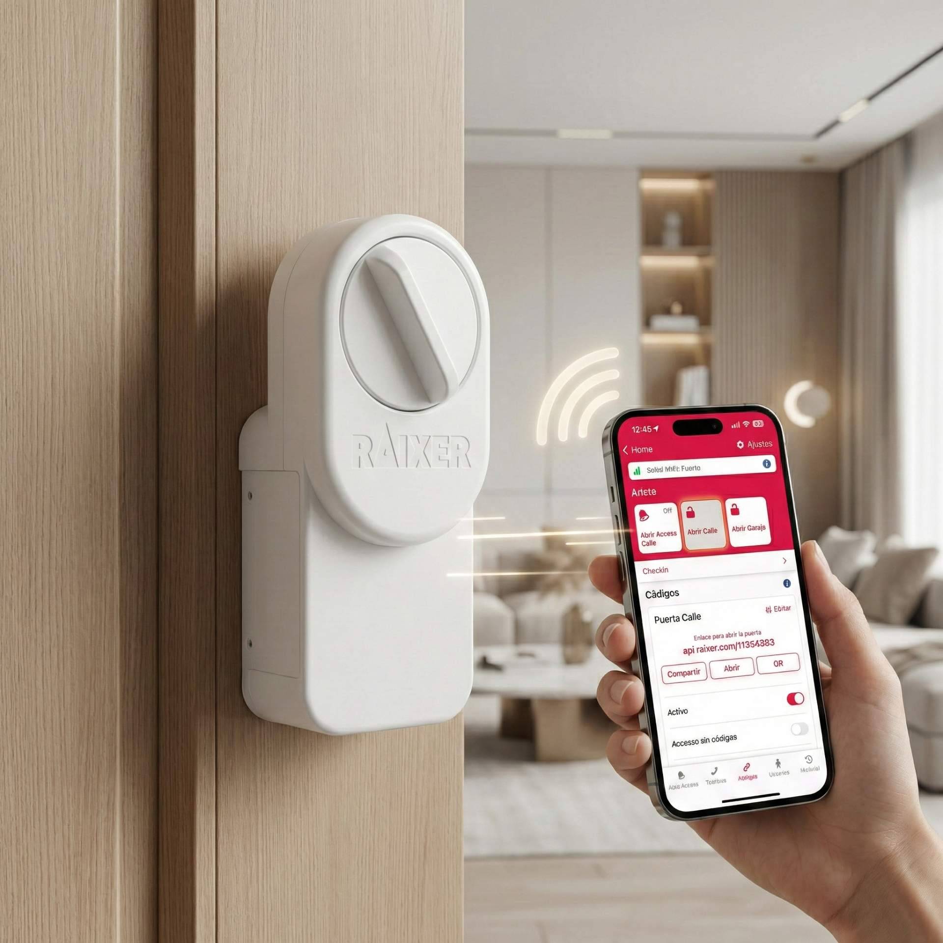 Acceso sin llave y check-in automático; una de las mejores cerraduras inteligente para apartamentos turísticos