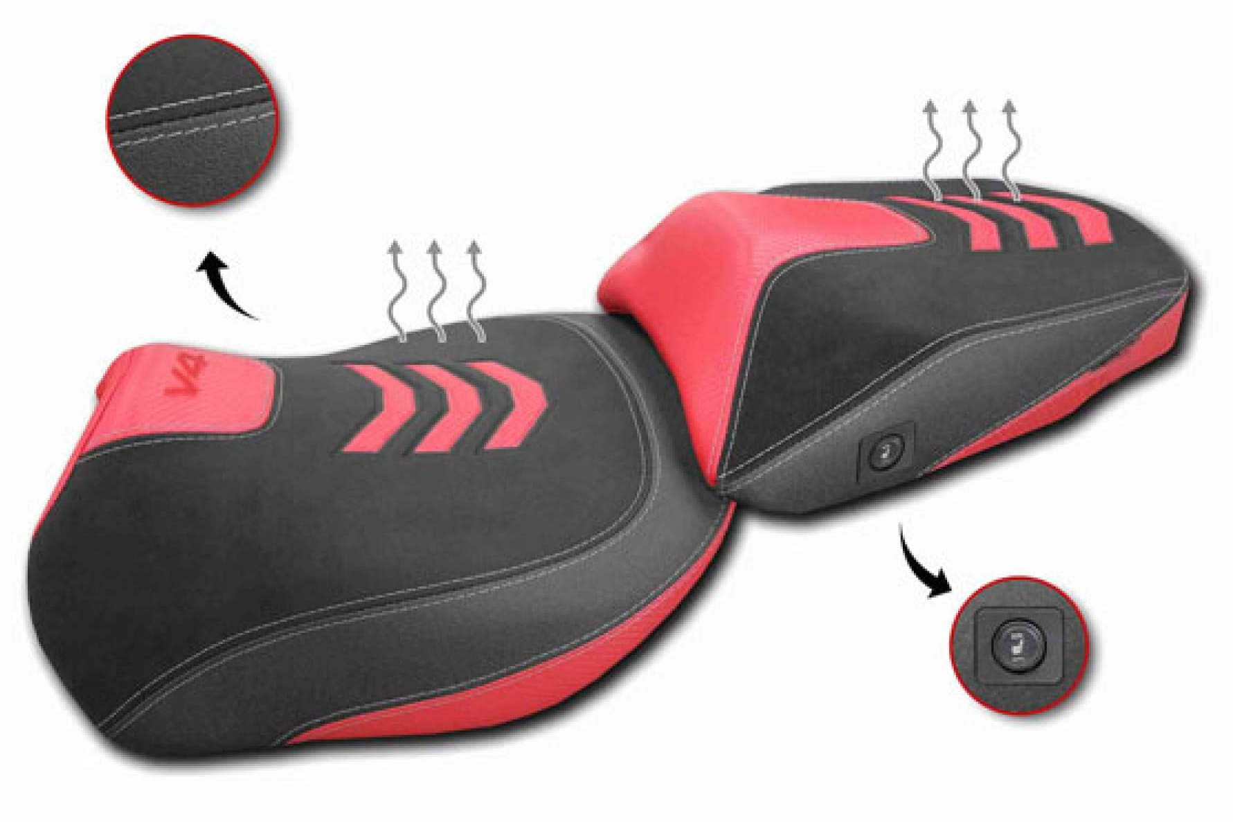 Asientos de moto calefactables; JM-FUNDAS apuesta por el confort a medida para rutas en invierno