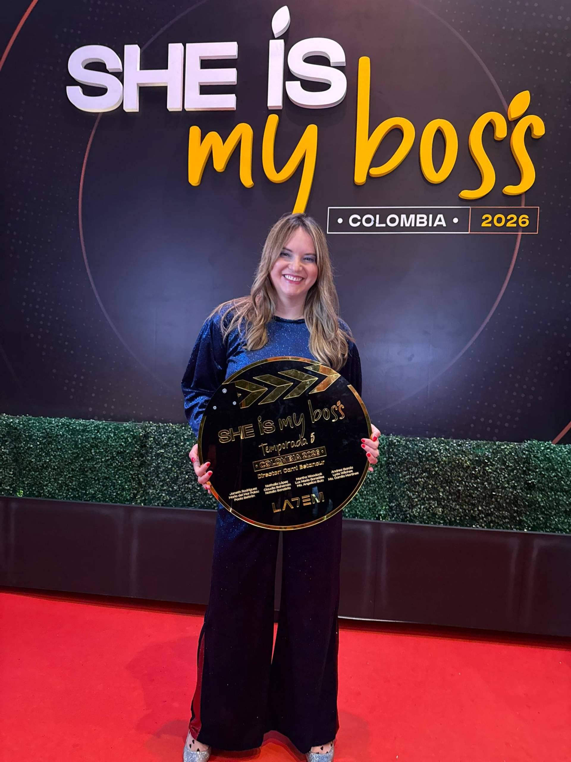 Andrea García Beltrán presenta ‘Las Ciberaventuras de Nala’ en el lanzamiento de She Is My Boss