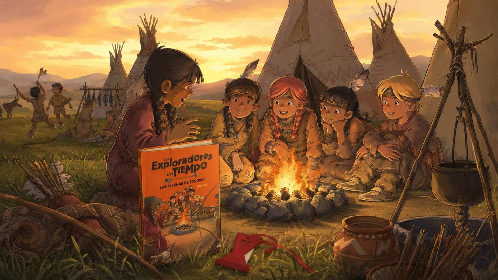 Los Exploradores del Tiempo; aventuras para viajar por la historia