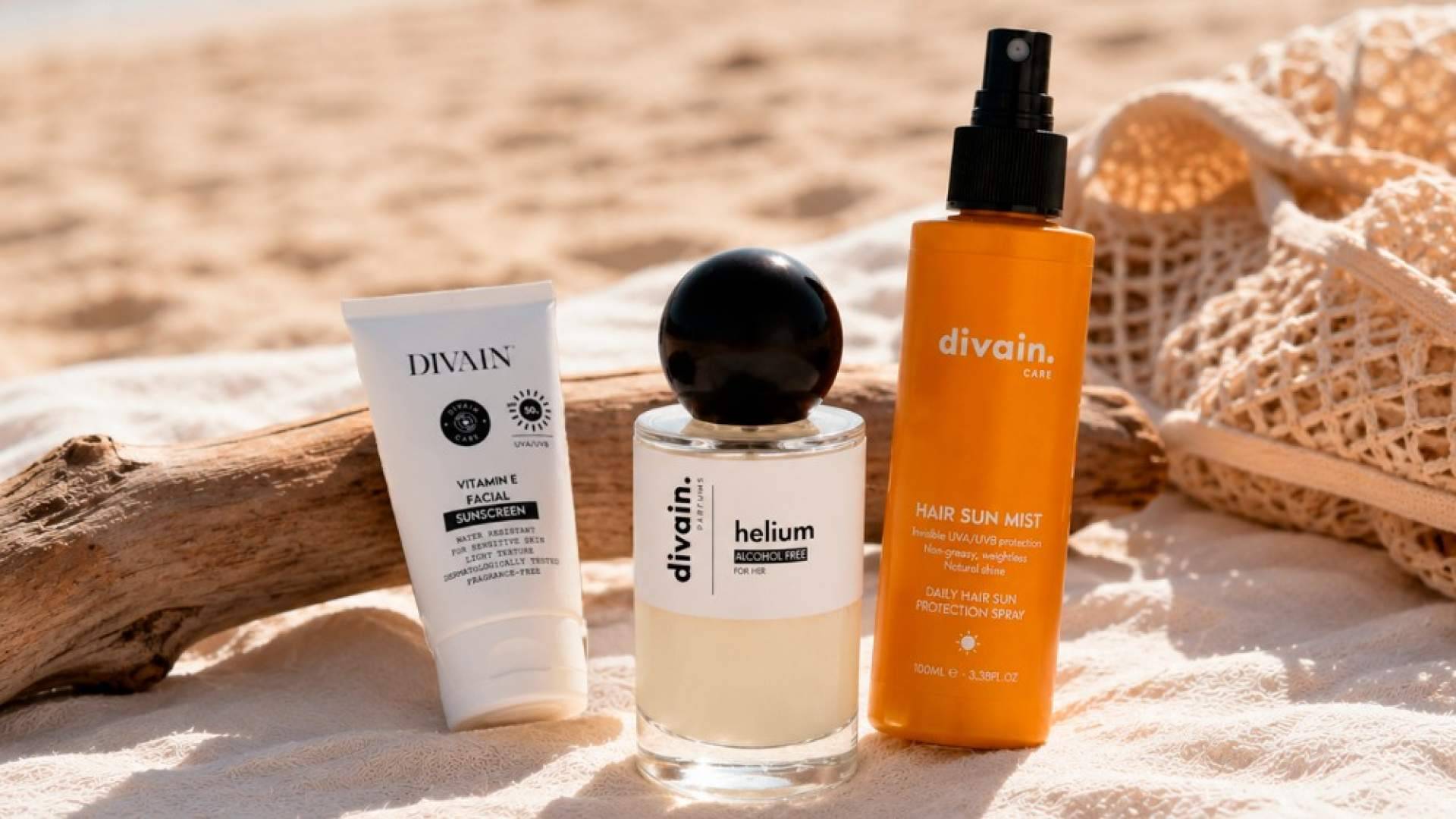 Protector solar facial, protector capilar y perfume sin alcohol; el trío imprescindible del verano